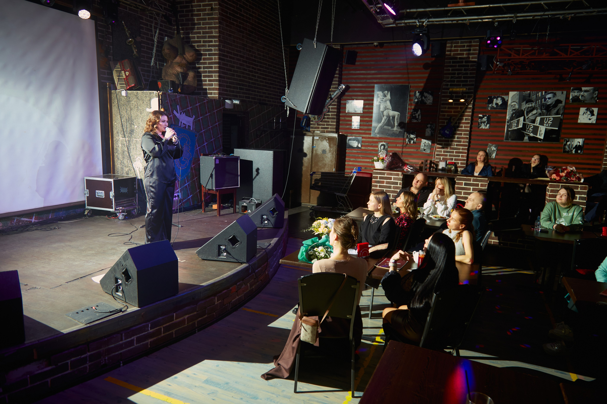 Сольный концерт Алёны Трофеевой в Москве. Свадебный фотограф Москва и Московская область Борисов Сергей