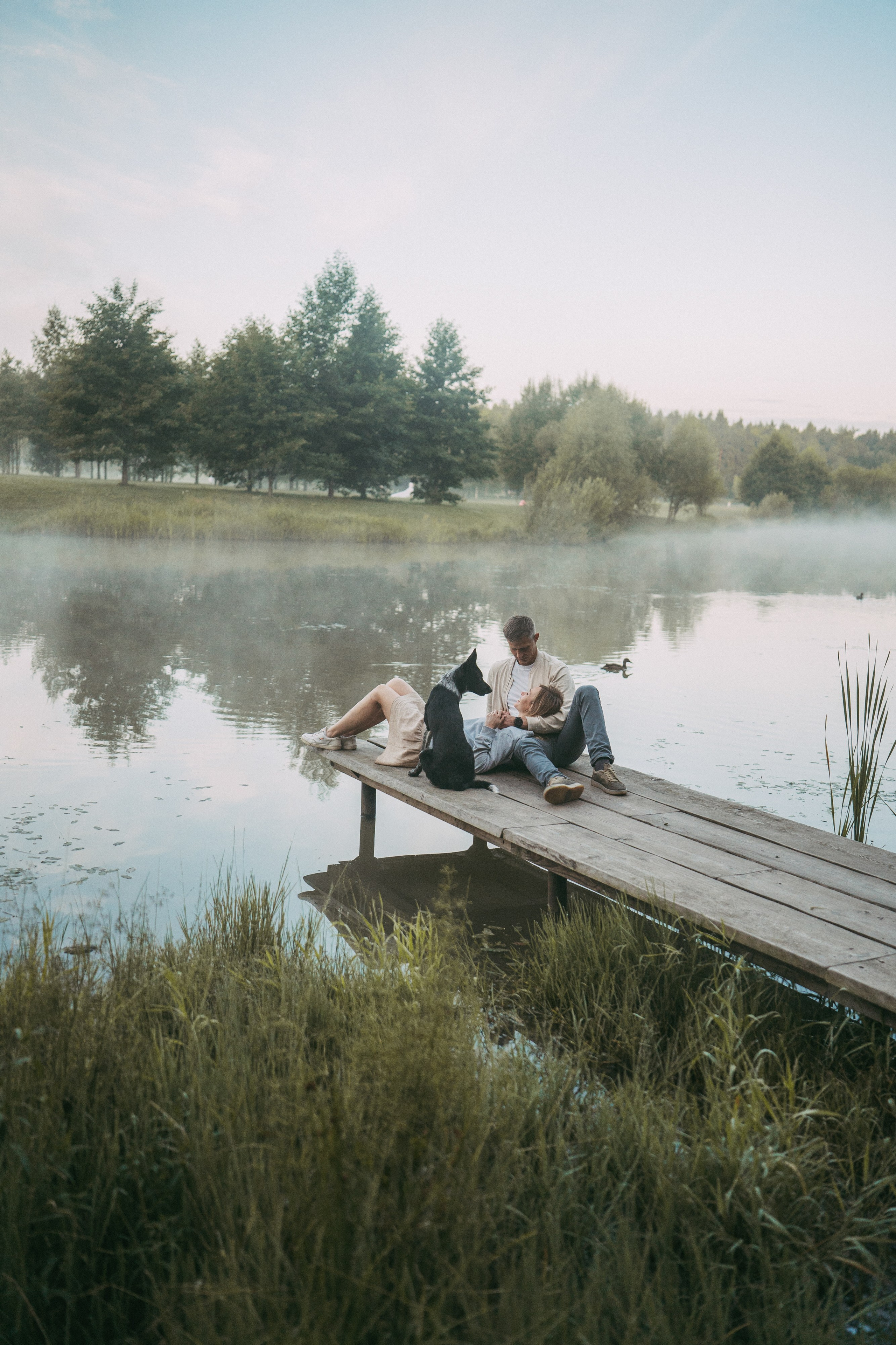 Катя, Сергей и Флинт. Фотограф анималист в Москве и Санкт-Петербурге Свиридова Анна