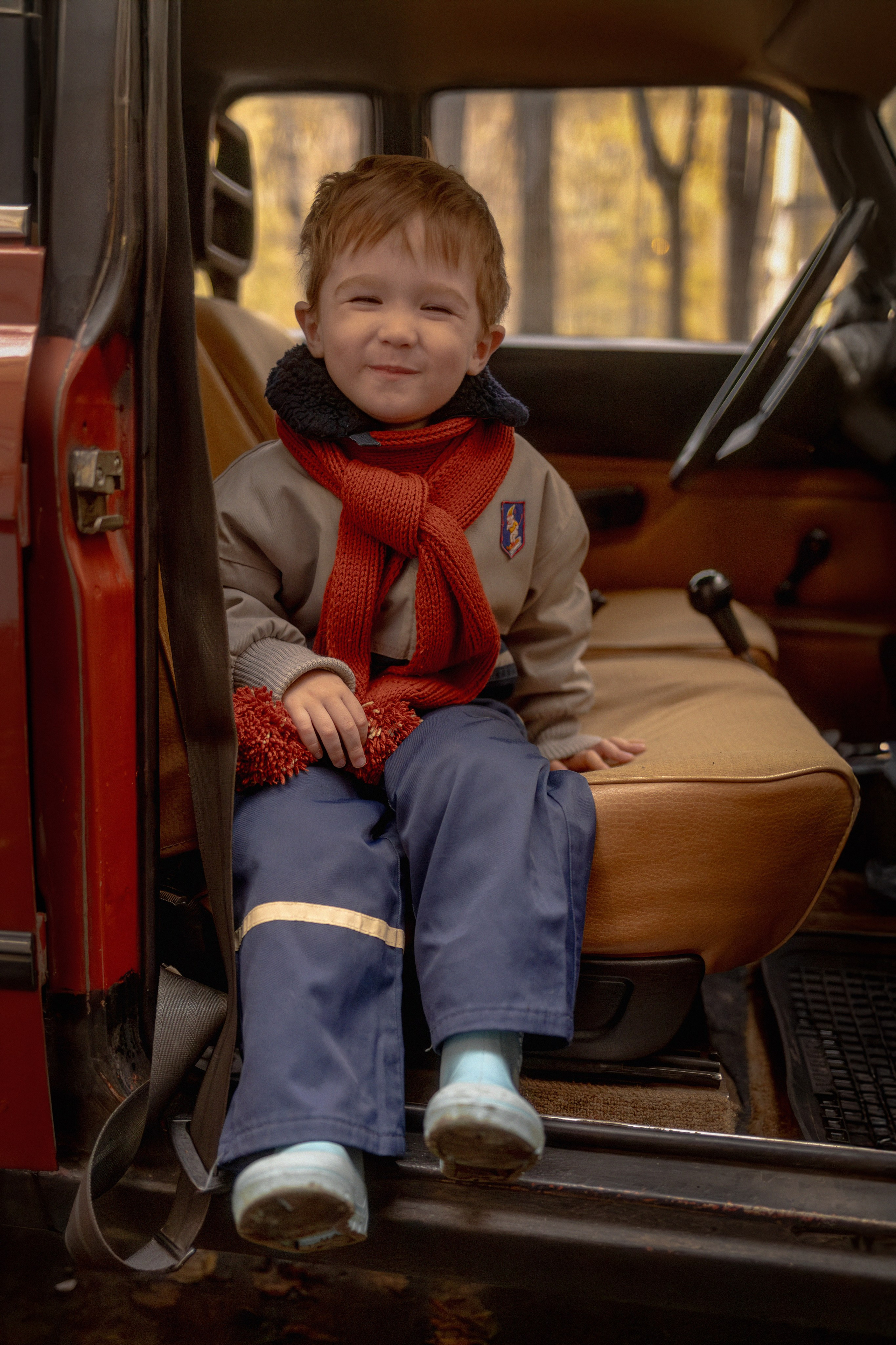 История про оранжевую удачу. Семейный и детский фотограф Рядчикова Екатерина Москва