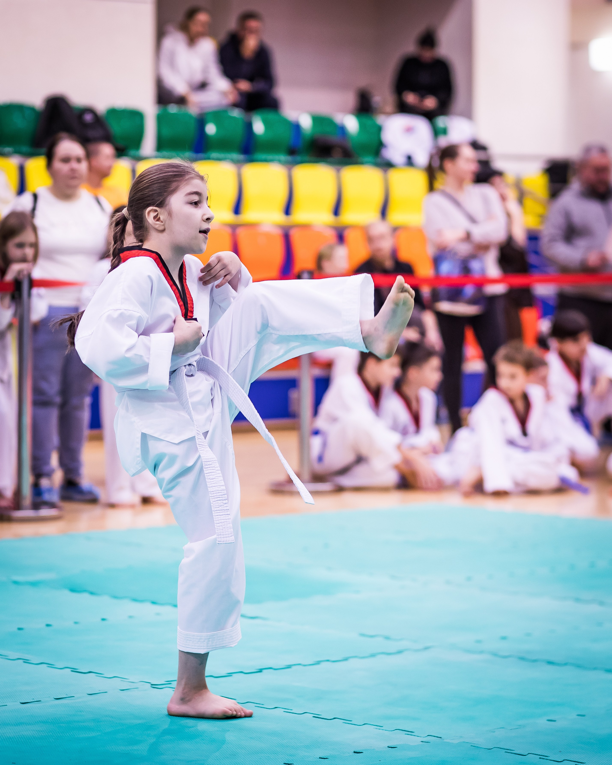 Турнир Федерации детского тхэквондо России по дисциплине ПХУМСЭ. Спортивный фотограф Максим Серегин