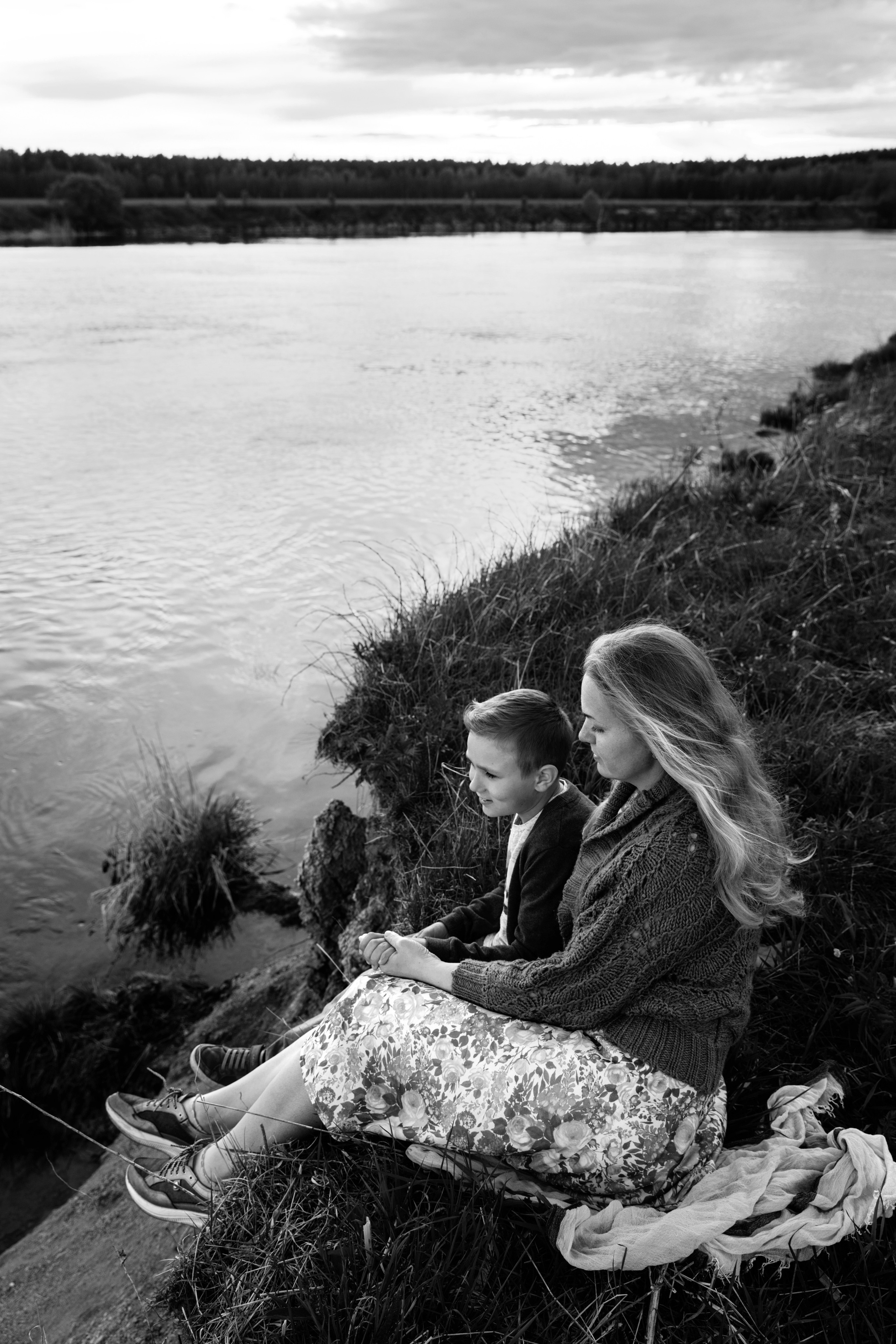 Матрунецкие. Семейная съёмка на природе. Фотограф Сергеева Анна