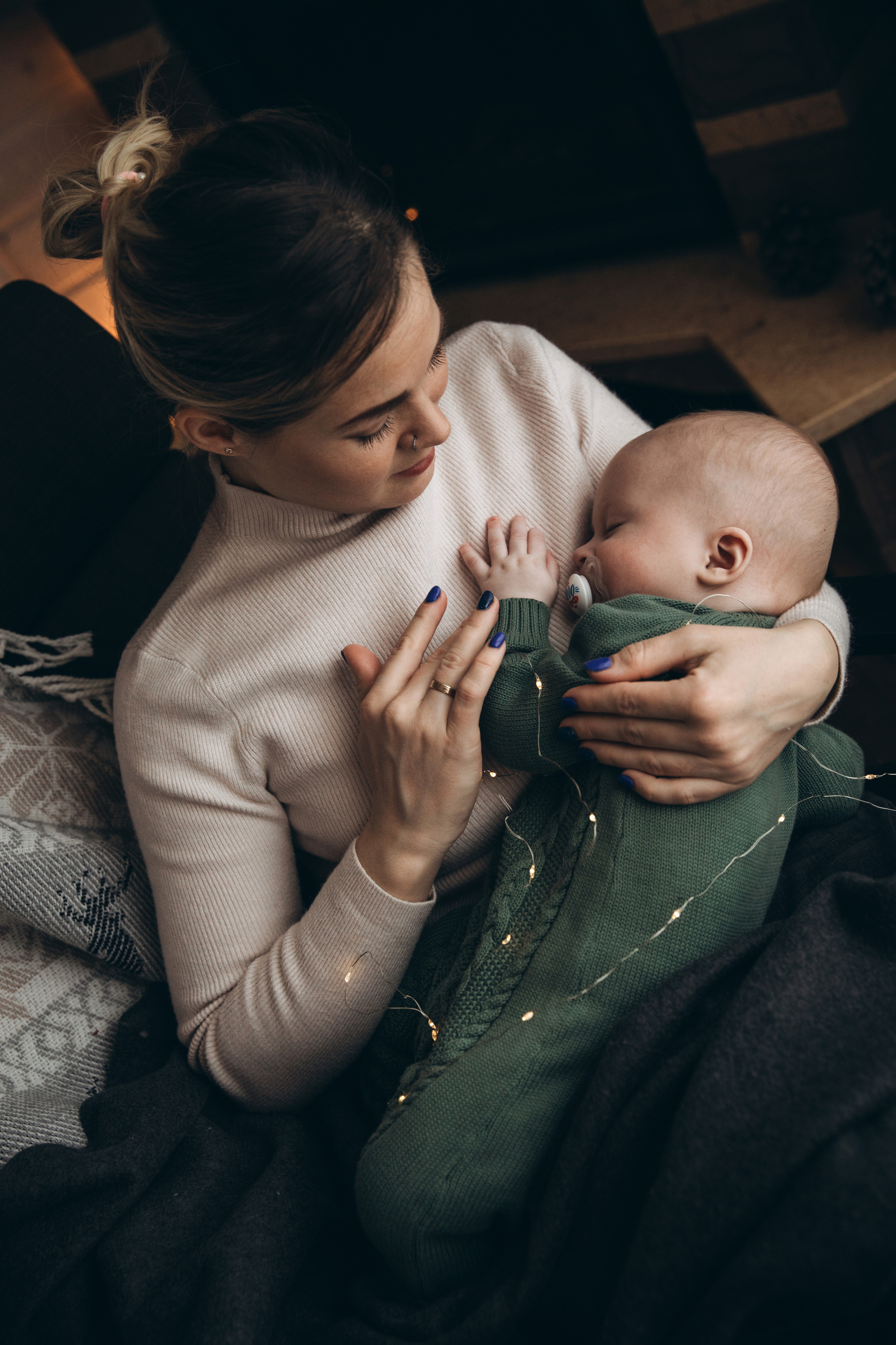 Вера и Дима. Мама и малыш. Фотограф Сергеева Анна