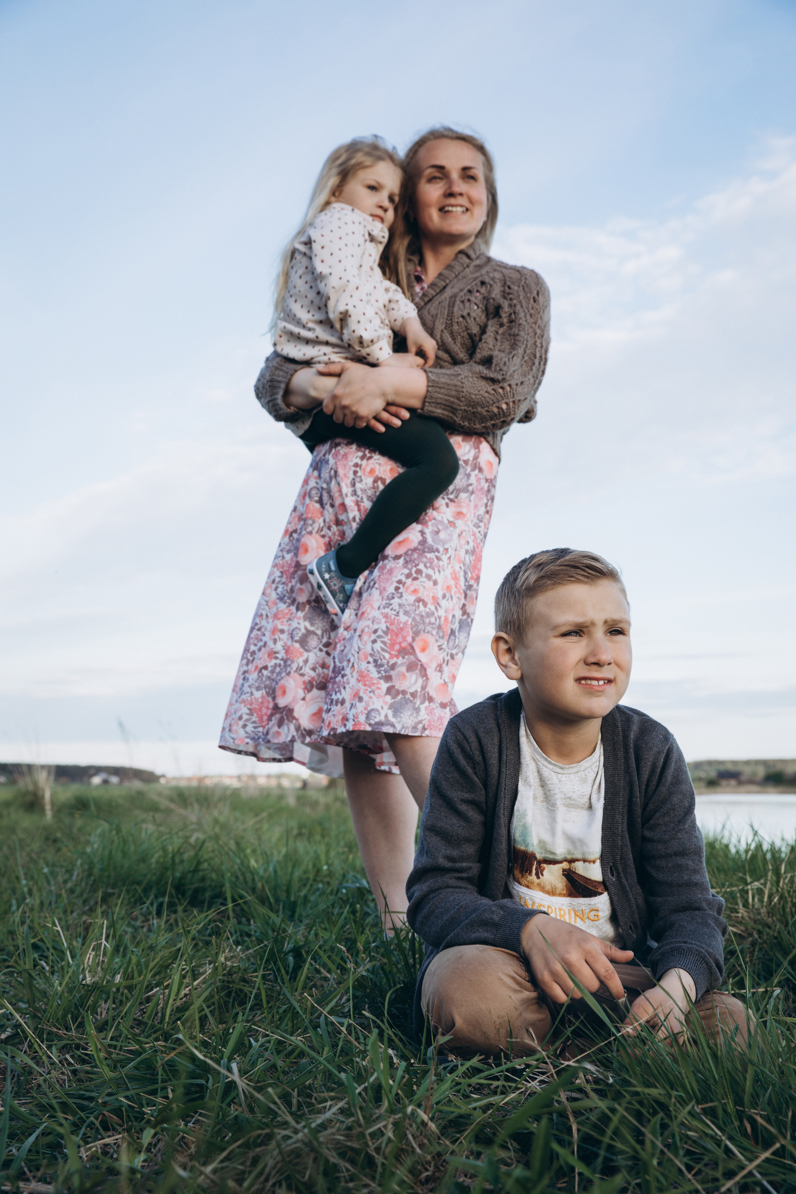 Матрунецкие. Семейная съёмка на природе. Фотограф Сергеева Анна