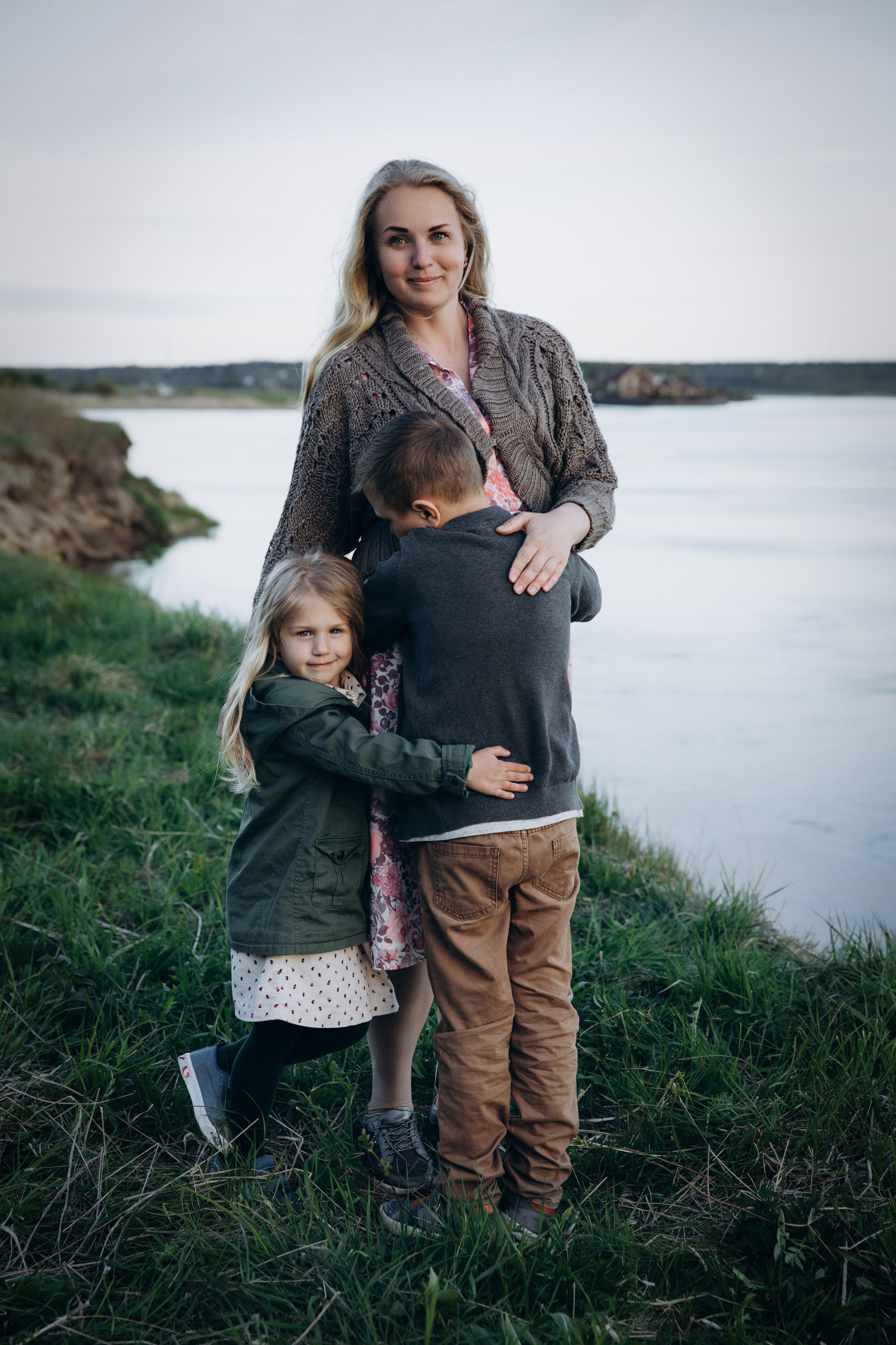 Матрунецкие. Семейная съёмка на природе. Фотограф Сергеева Анна