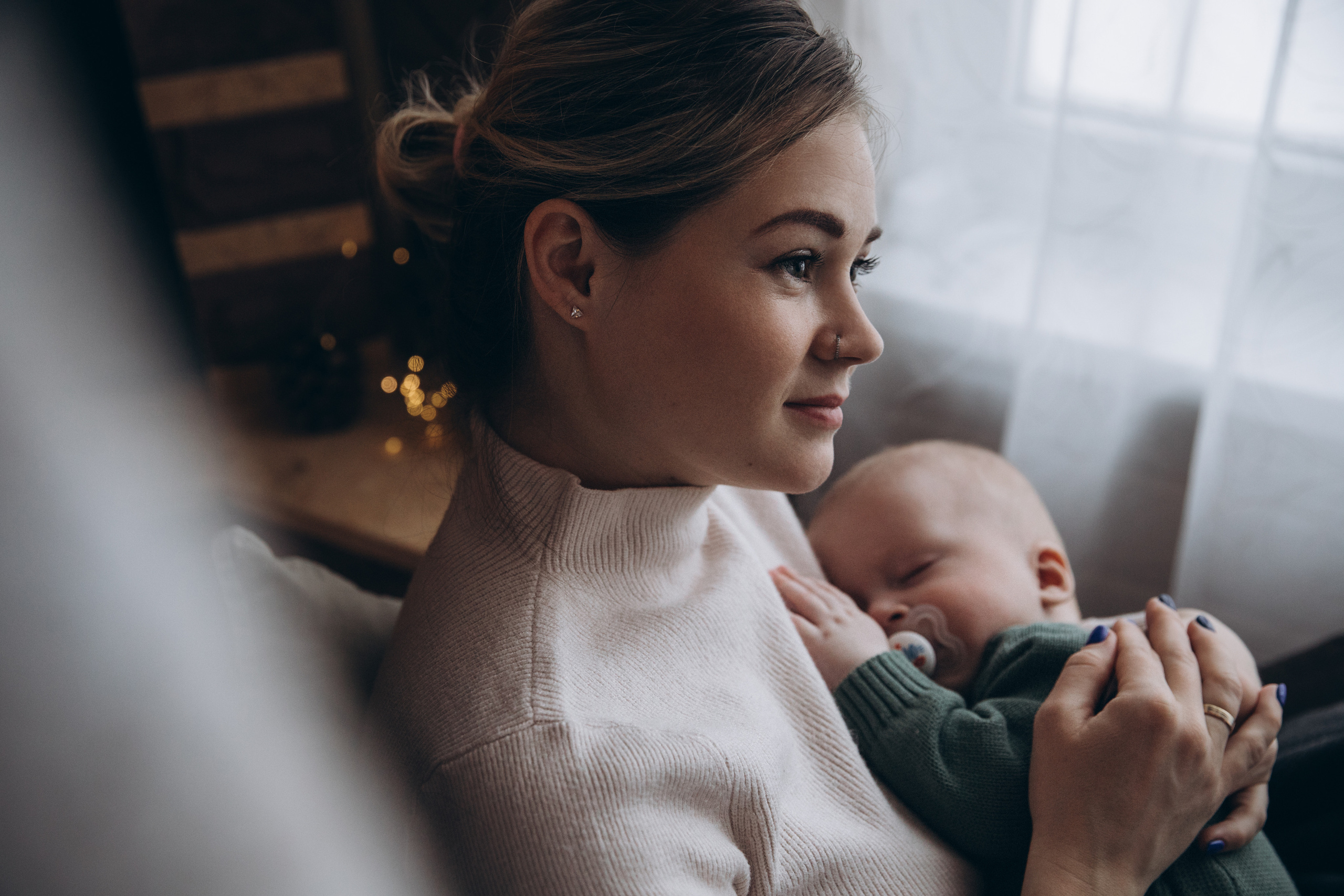 Вера и Дима. Мама и малыш. Фотограф Сергеева Анна
