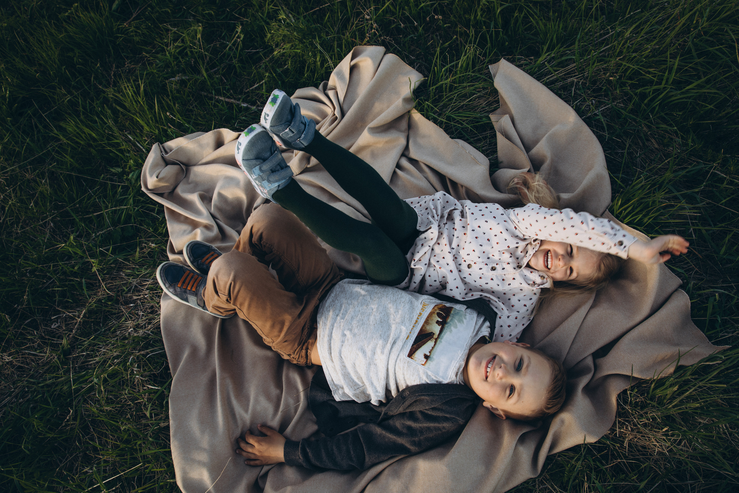 Матрунецкие. Семейная съёмка на природе. Фотограф Сергеева Анна