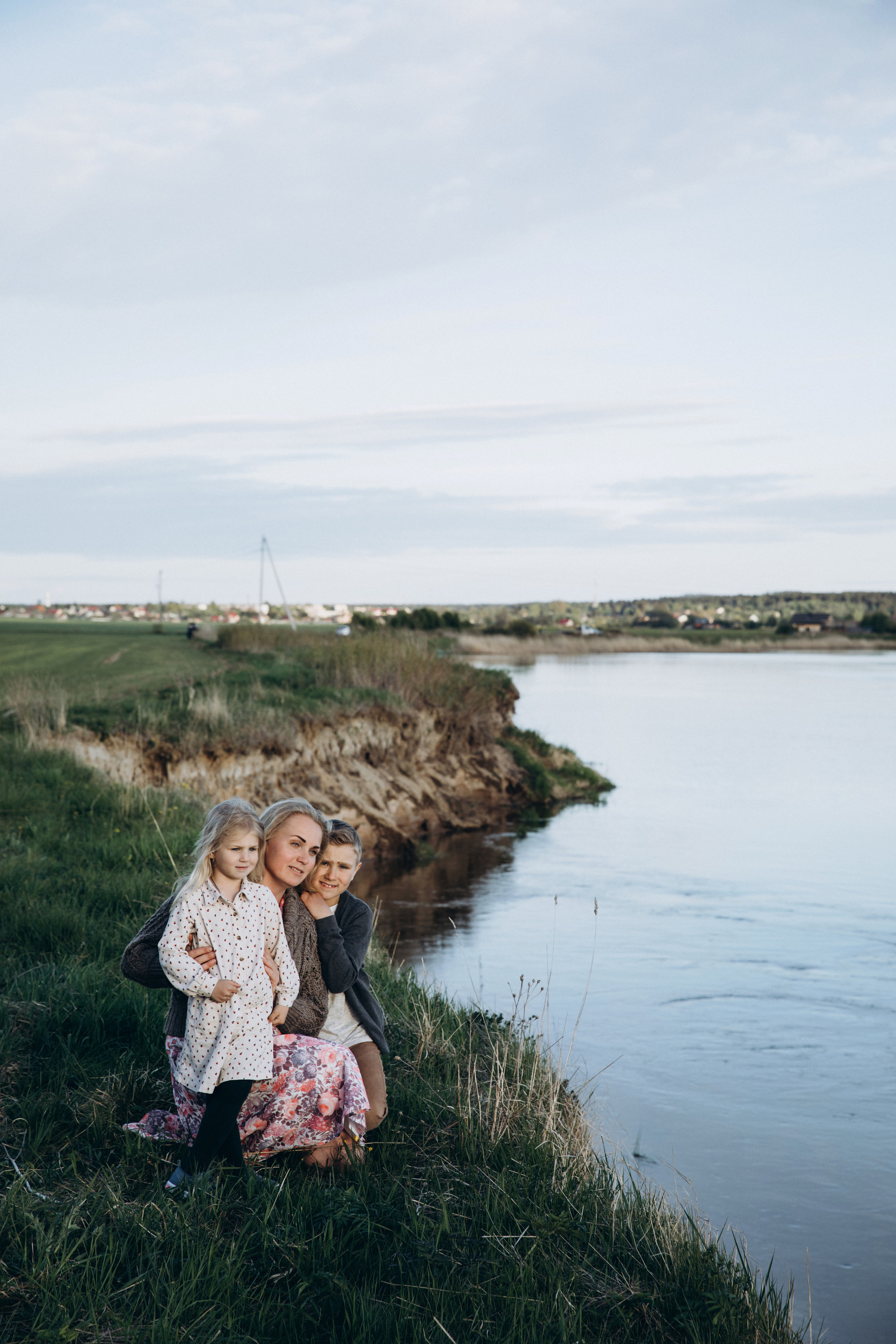 Матрунецкие. Семейная съёмка на природе. Фотограф Сергеева Анна