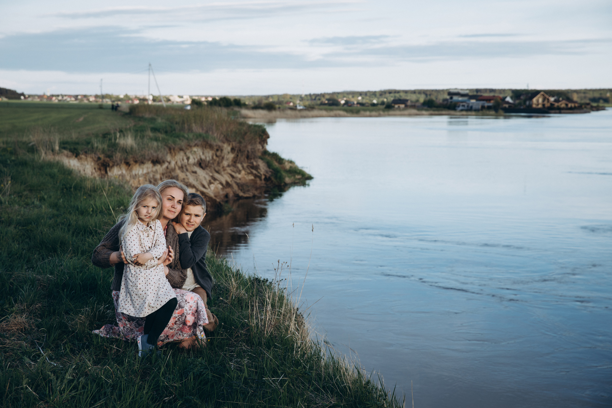 Матрунецкие. Семейная съёмка на природе. Фотограф Сергеева Анна