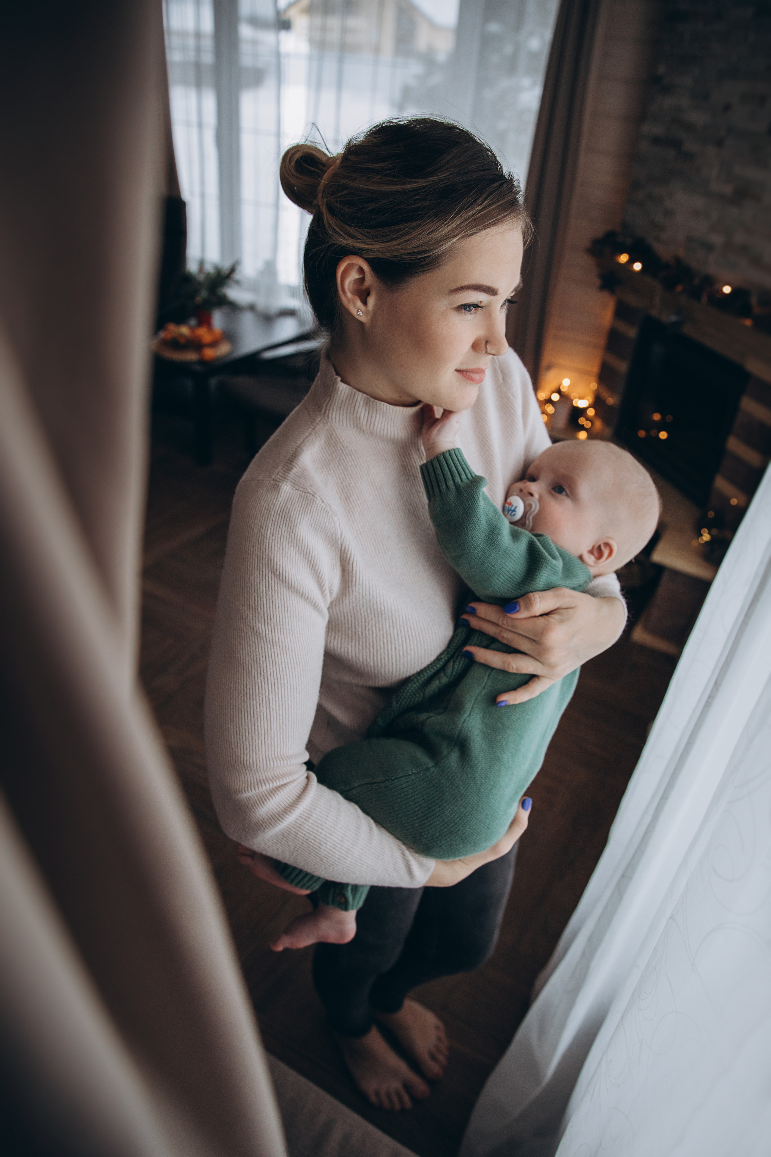 Вера и Дима. Мама и малыш. Фотограф Сергеева Анна