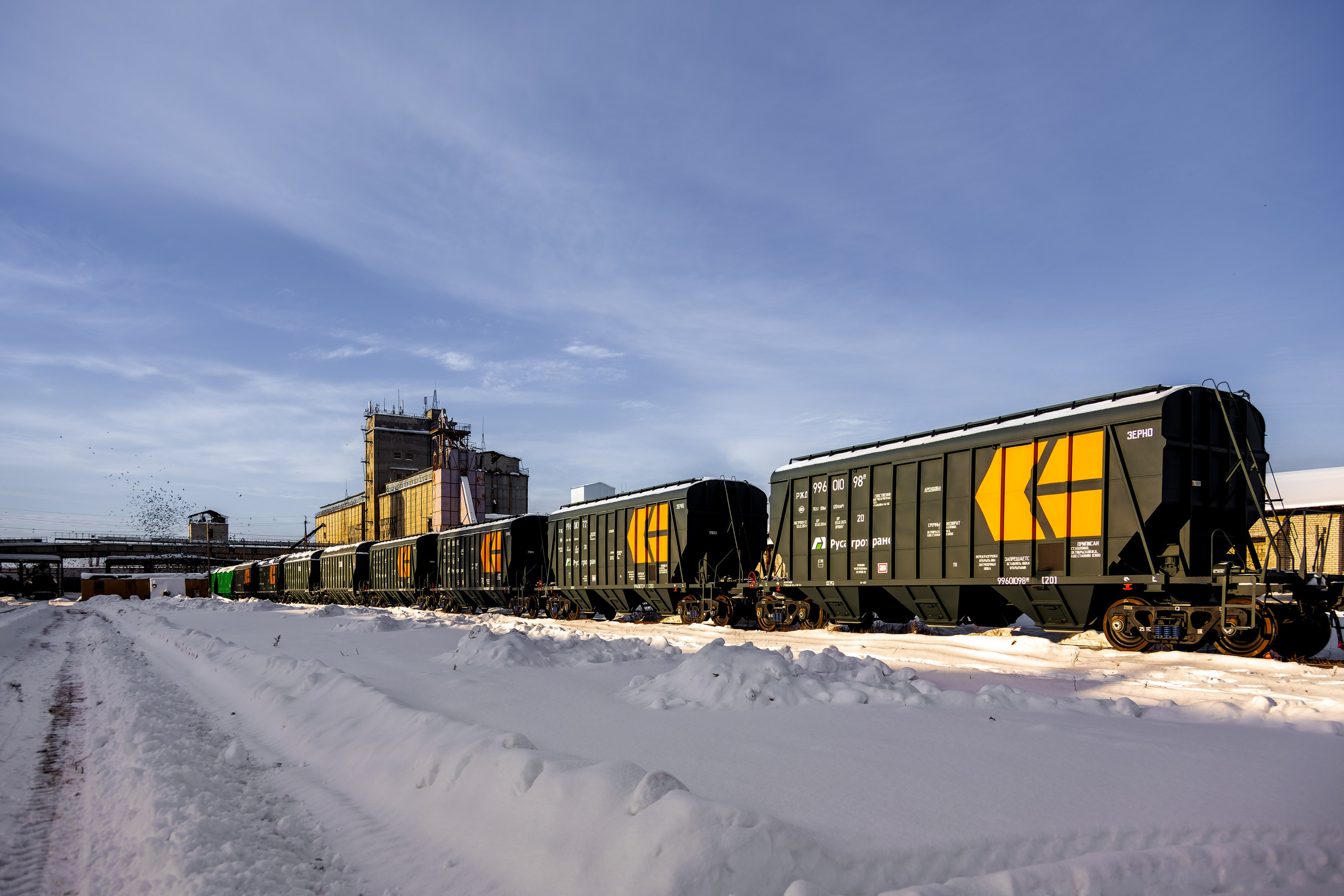 Деметра холдинг Димитровградский Элеватор Этапы строительства. Фотограф в Самаре Максим Тырин