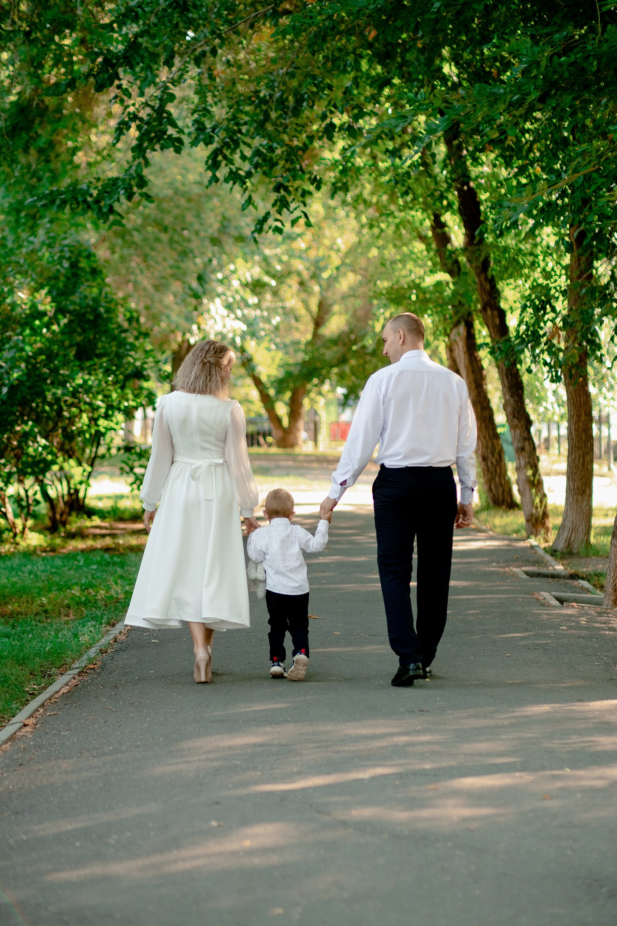 Семья в парке. Фотограф Ёля Ильясова Оренбург
