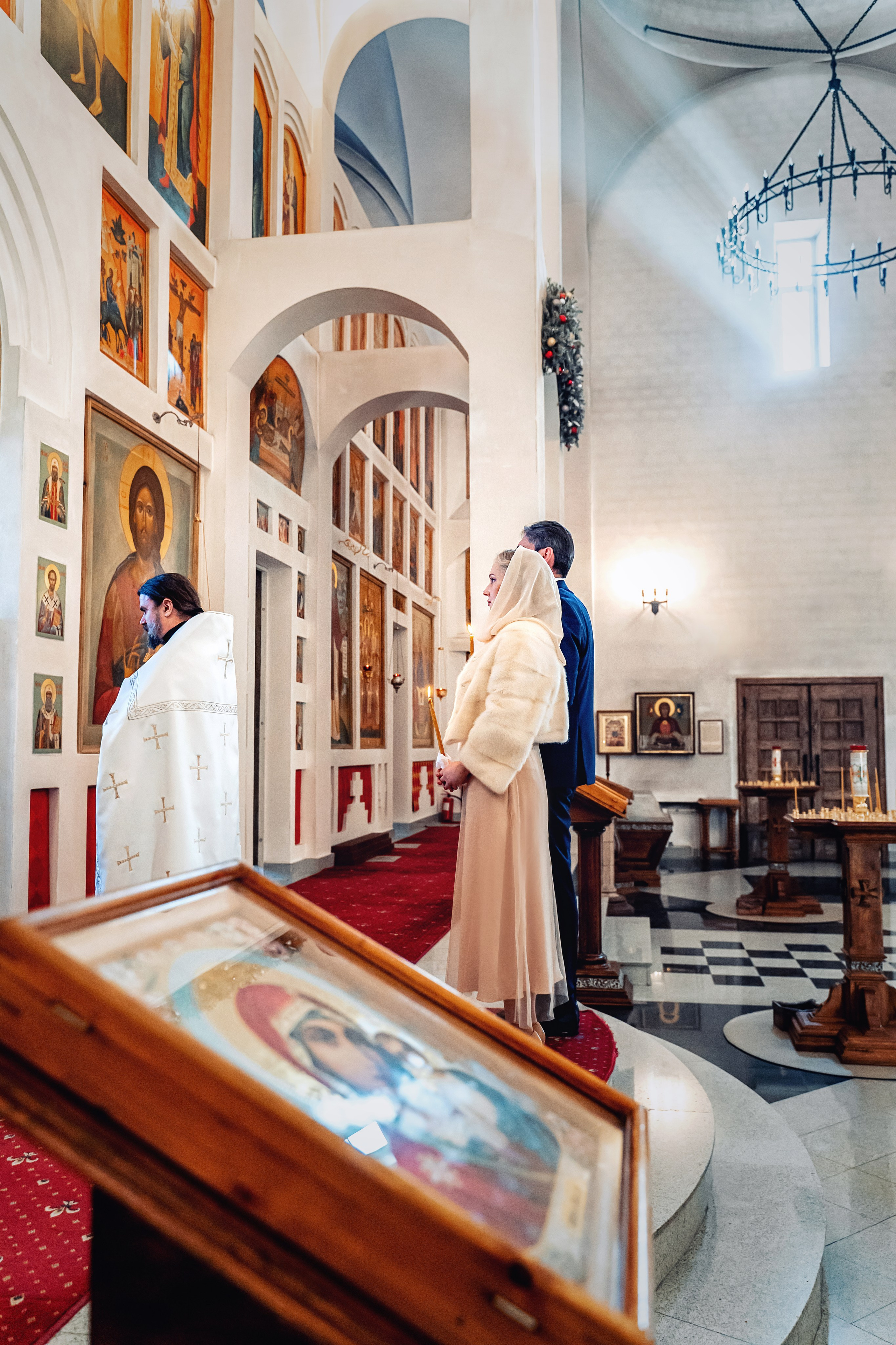 Фотограф на венчание в храме Сергия Радонежского на Ходынском поле. Фотограф \ Видеограф на Крещение, Венчание Москва| Семейные съемки