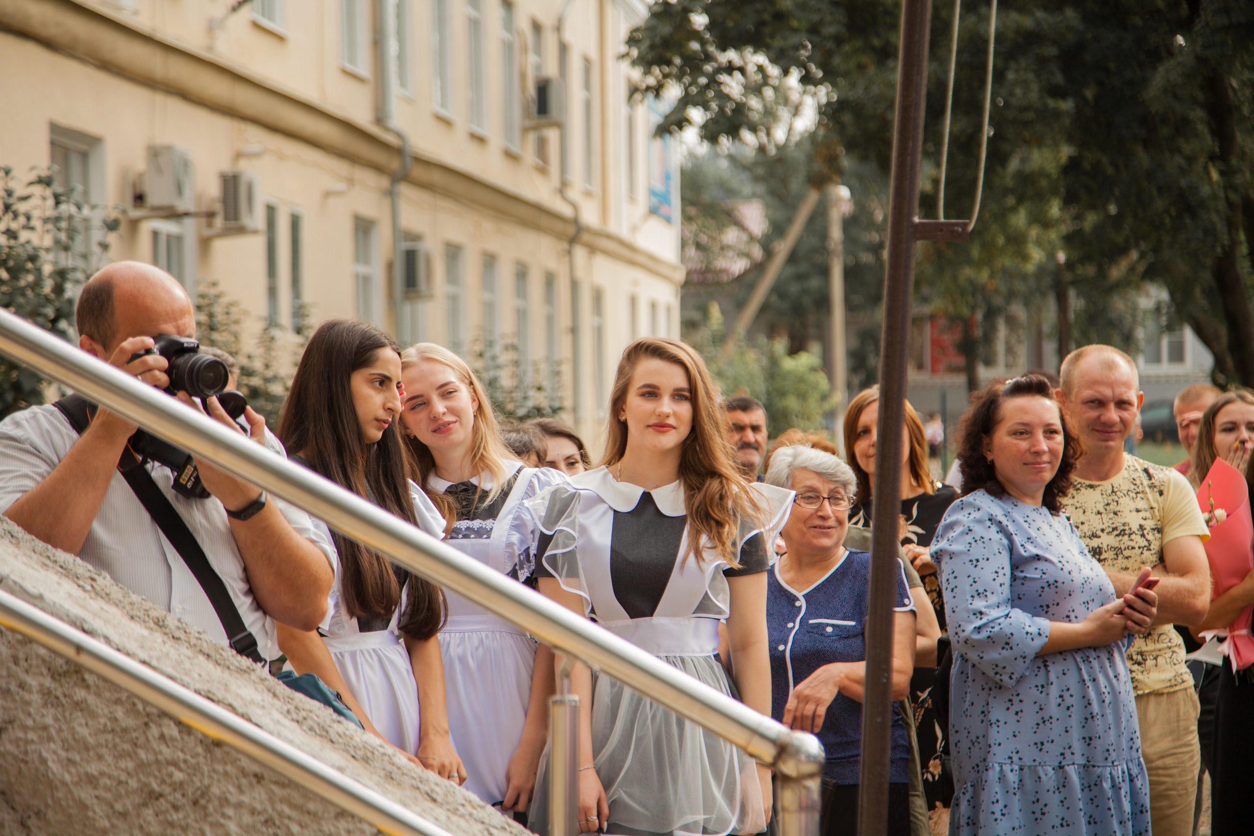 Линейка 1 сентября. Свадебный и семейный фотограф в Армавире