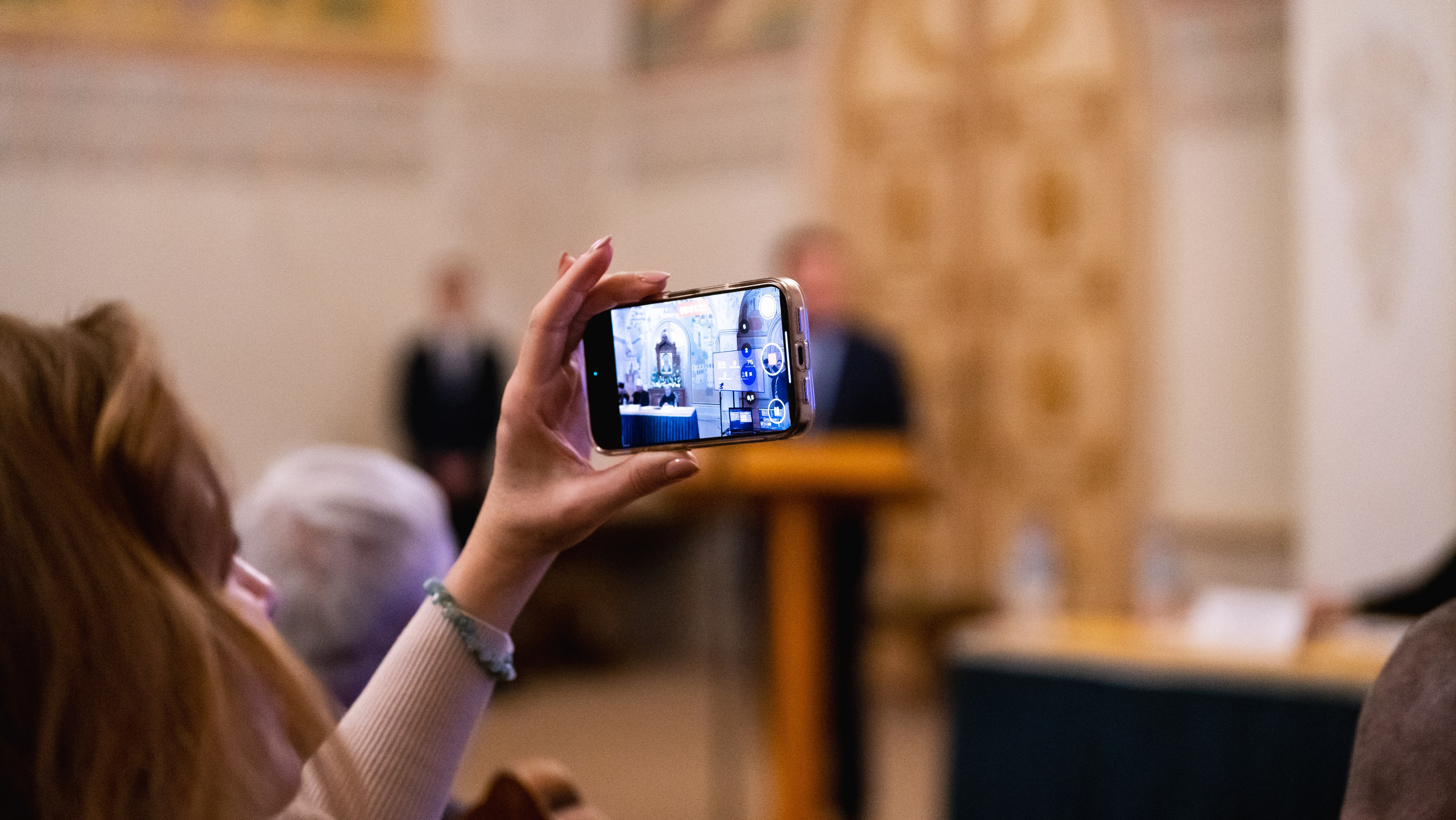 Конференция «Воспитание верой: спортсмен, патриот, гражданин», 2026. Фотограф и видеооператор Екатерина Гнатюк