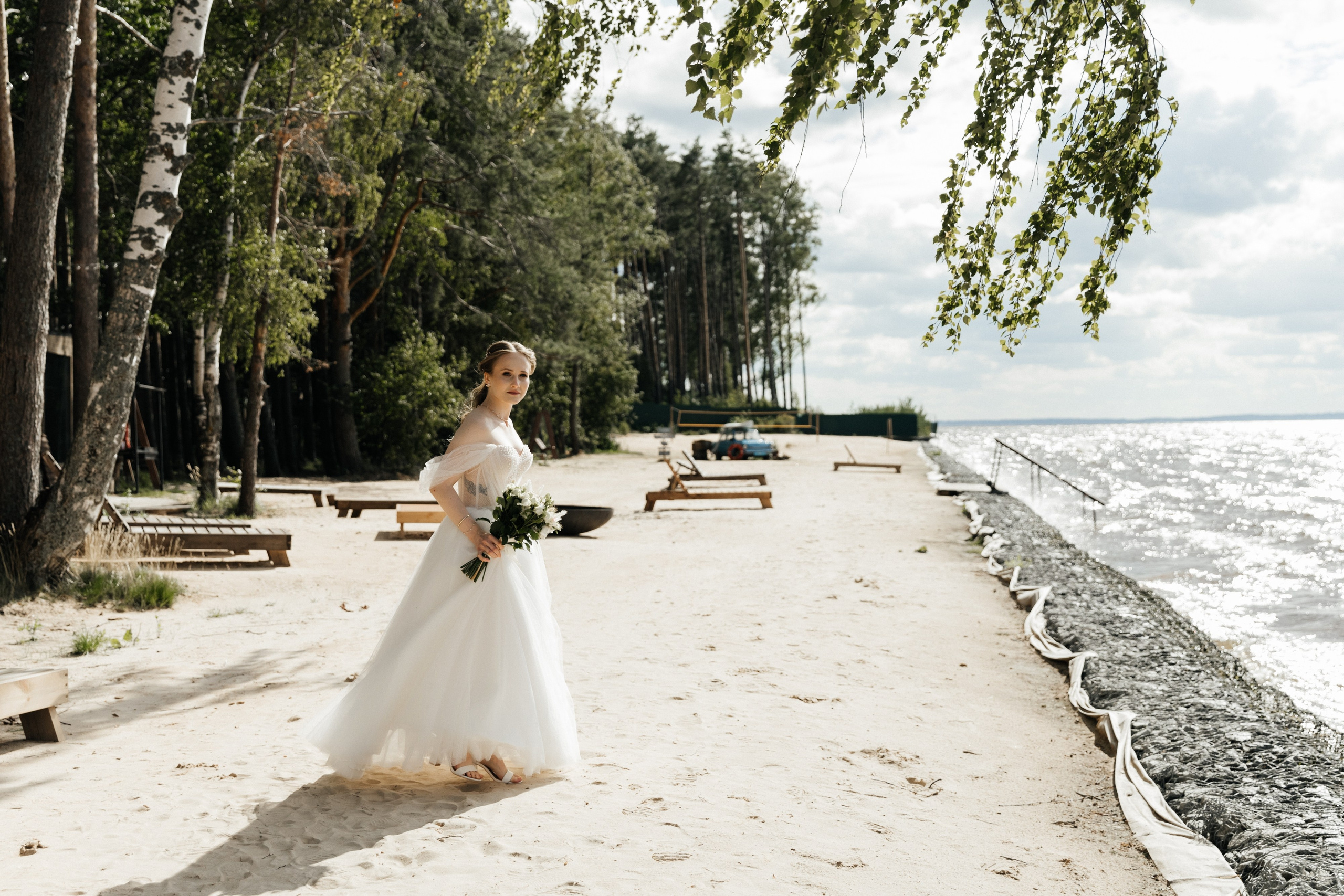 ВАДИМ И КСЕНИЯ | ГЛЭМПИНГ МОРЕ. Свадебный и семейный фотограф в Нижнем Новгороде Светлана Челомбиева
