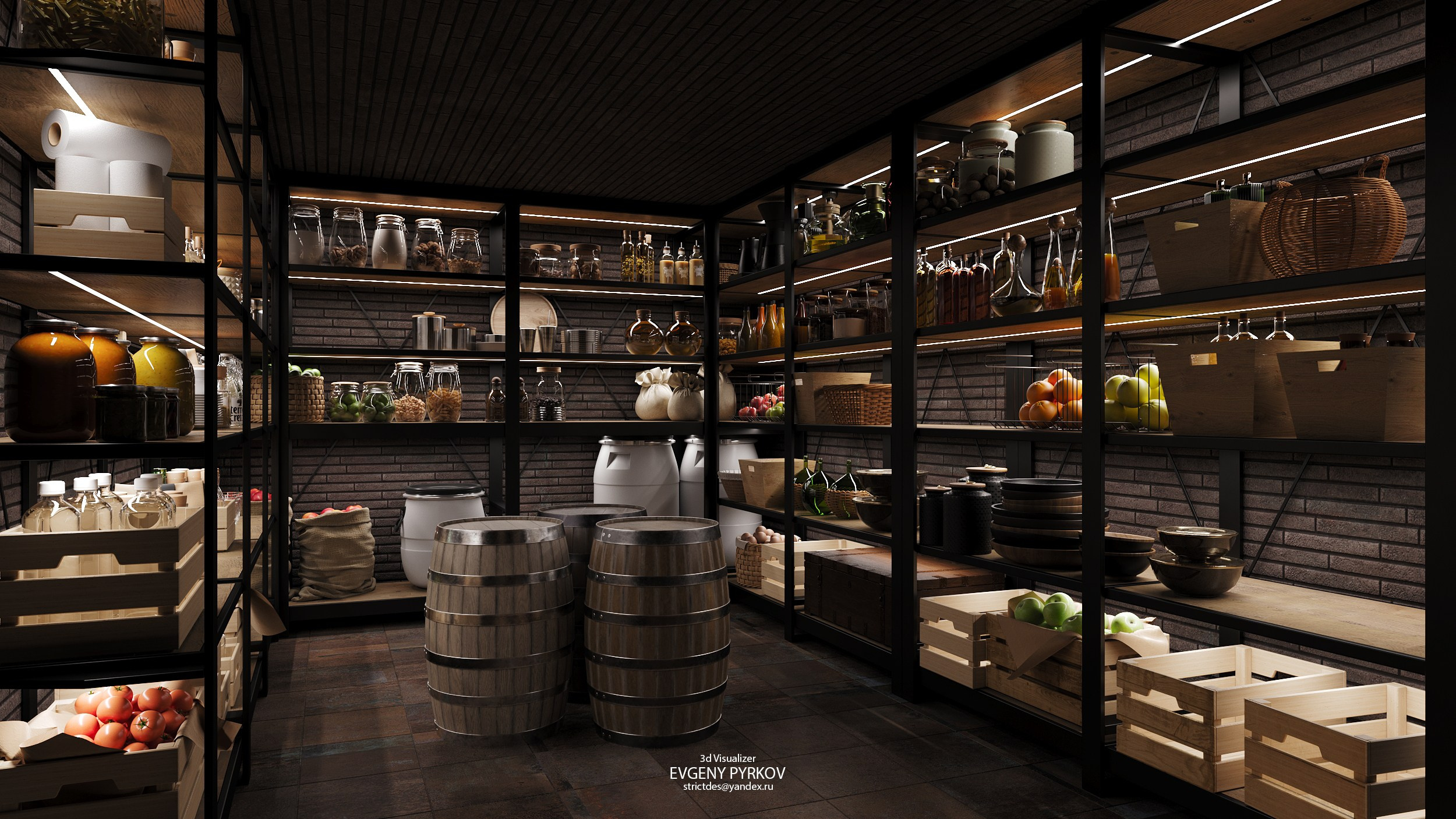 Галерея. Евгений Пырков — 3d визуализатор интерьеров и экстерьеров России