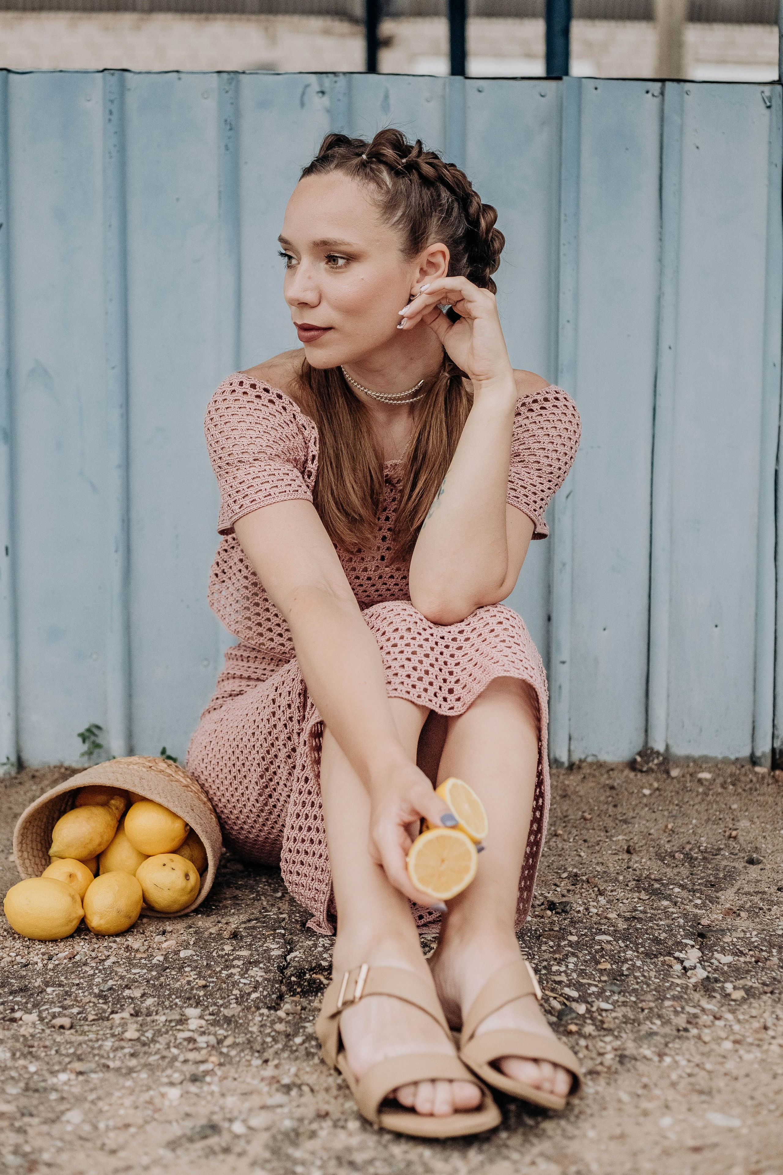 Аня с лимонами. Свадебный и Семейный фотограф Маргарита Павлова