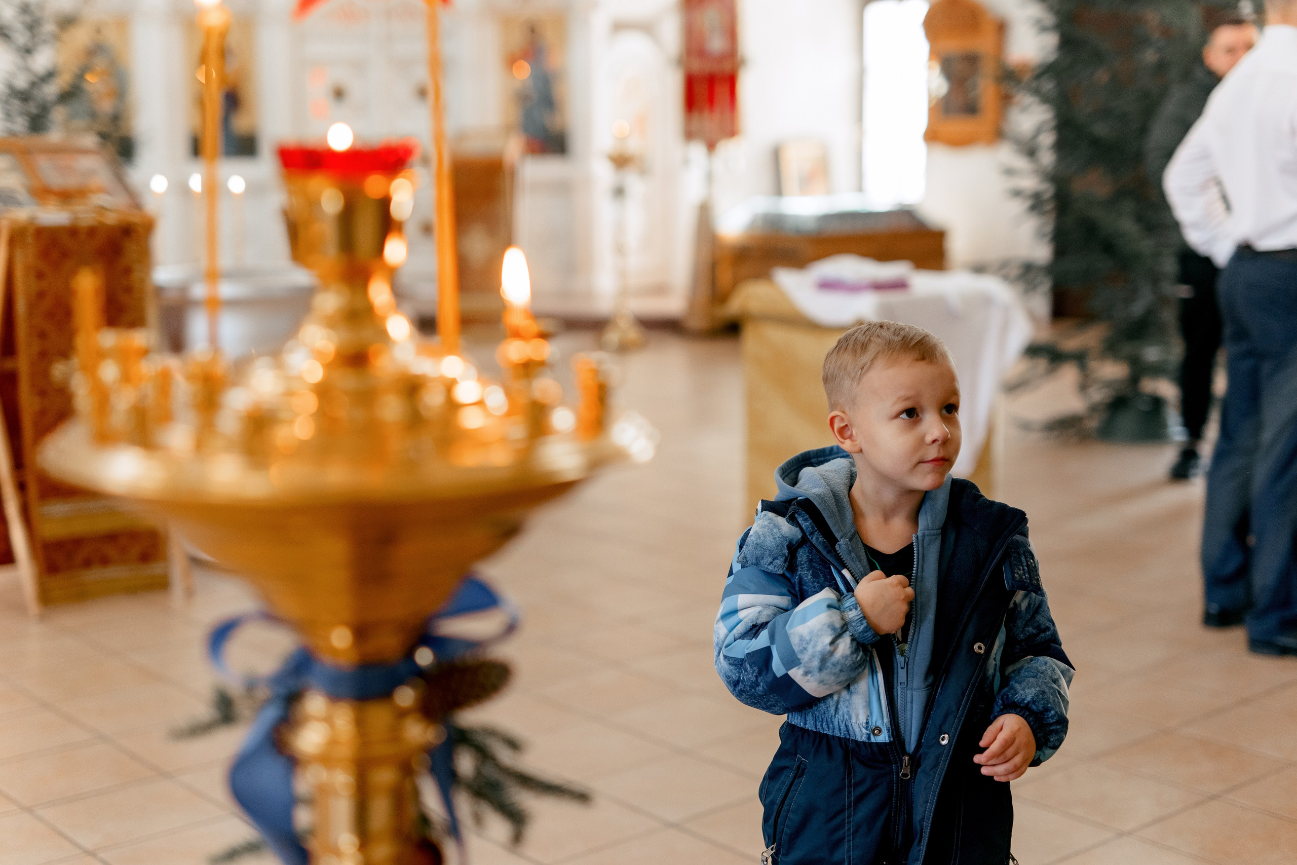 Крещение Тимофея. Свадебный и семейный фотограф в Туле и области Маша Костина