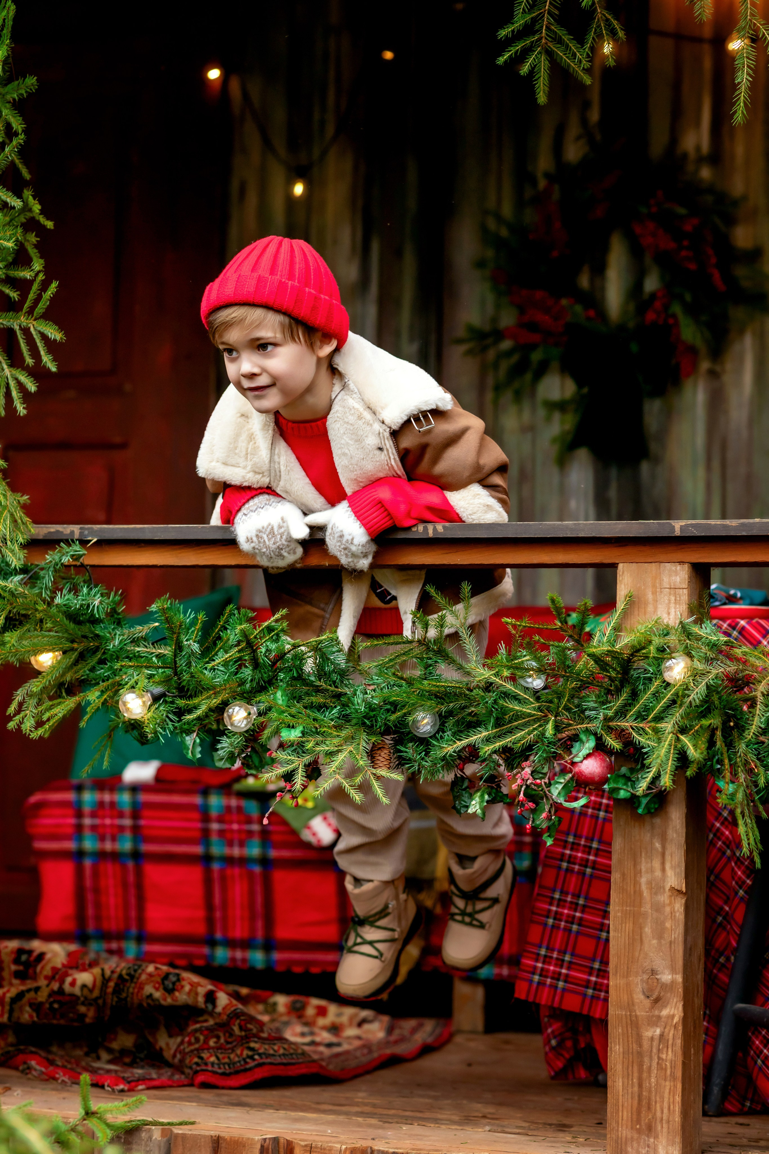 НОВЫЙ ГОД и Рождество УЛИЧНЫЕ локации. Фотограф Алина Лебедь