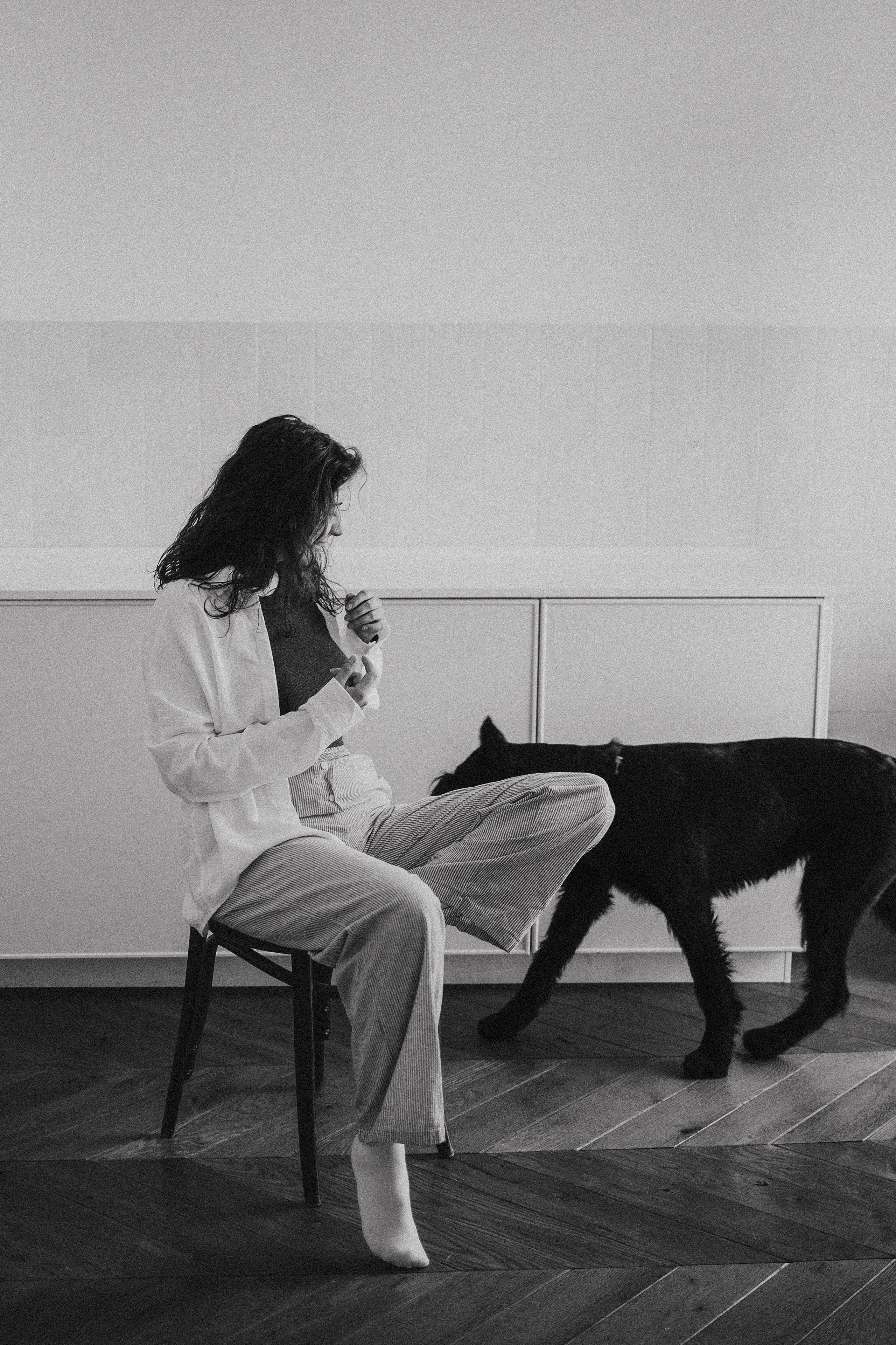 Умбра и Даша. Фотограф анималист Анастасия Пикей