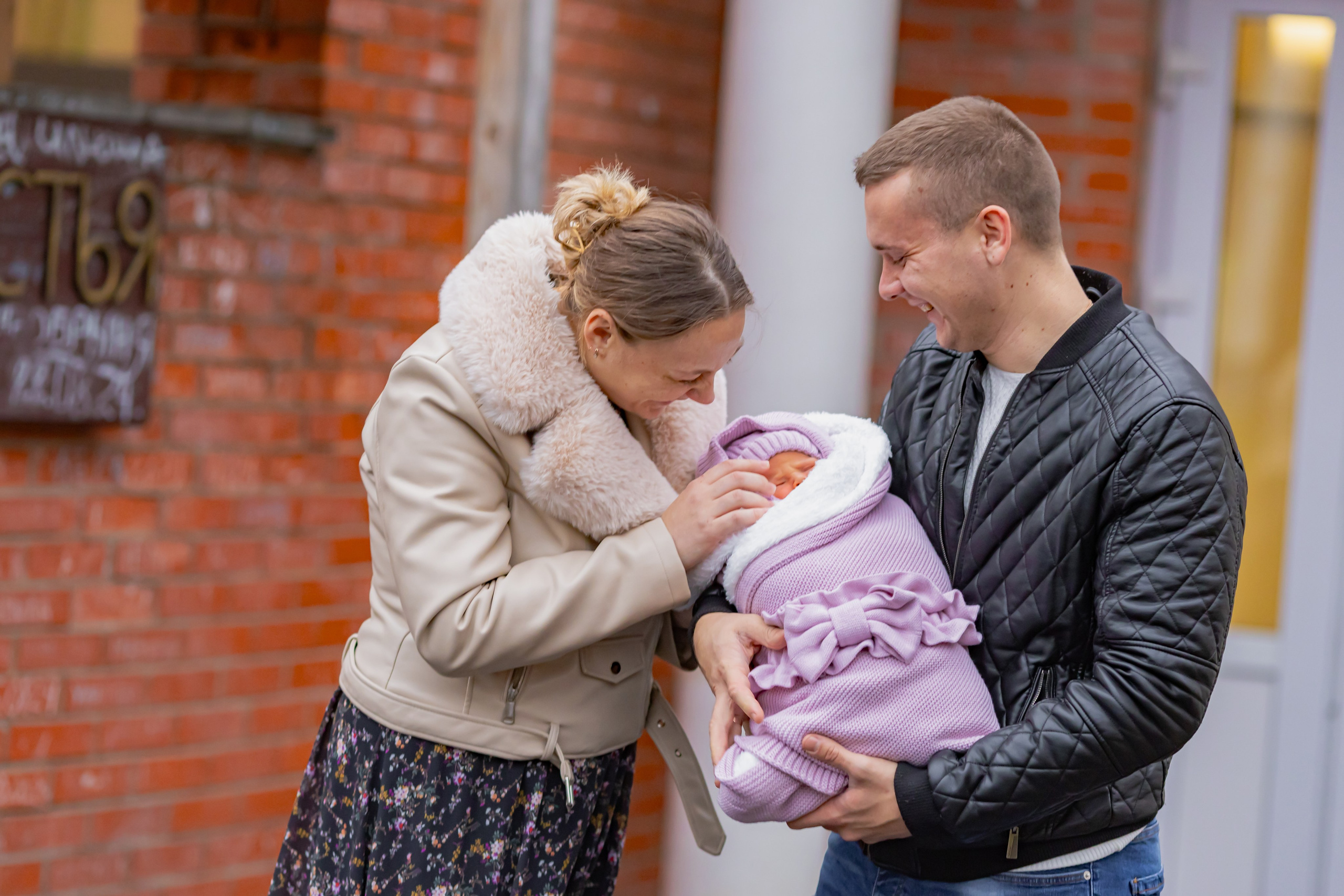 Выписка Ариши. Детский и семейный фотограф Евгения Вахнеева Москва Зеленоград