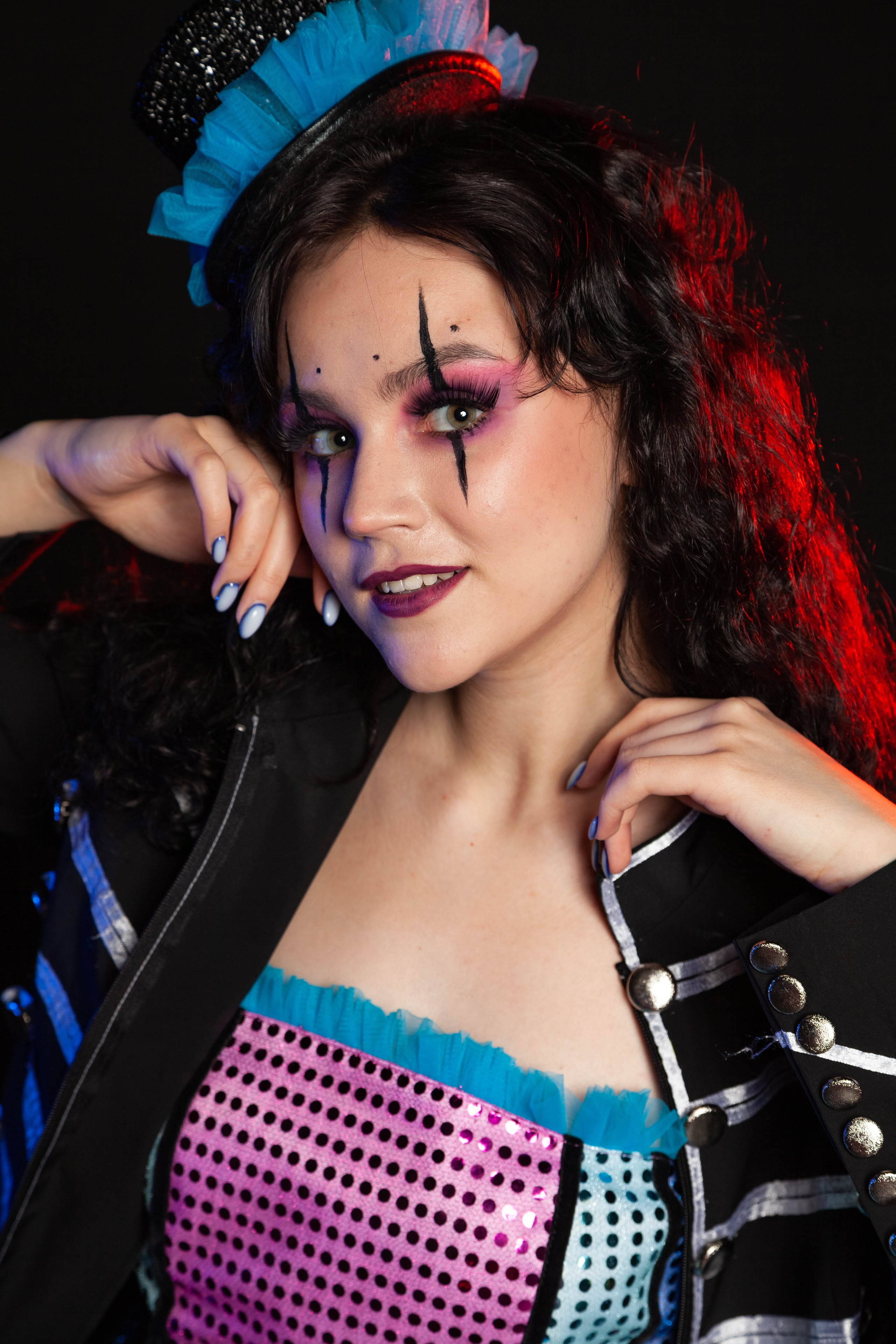 Клоуны — съемка афиши. Двойняшки-фотографы Анна и Анастасия в Санкт-Петербурге