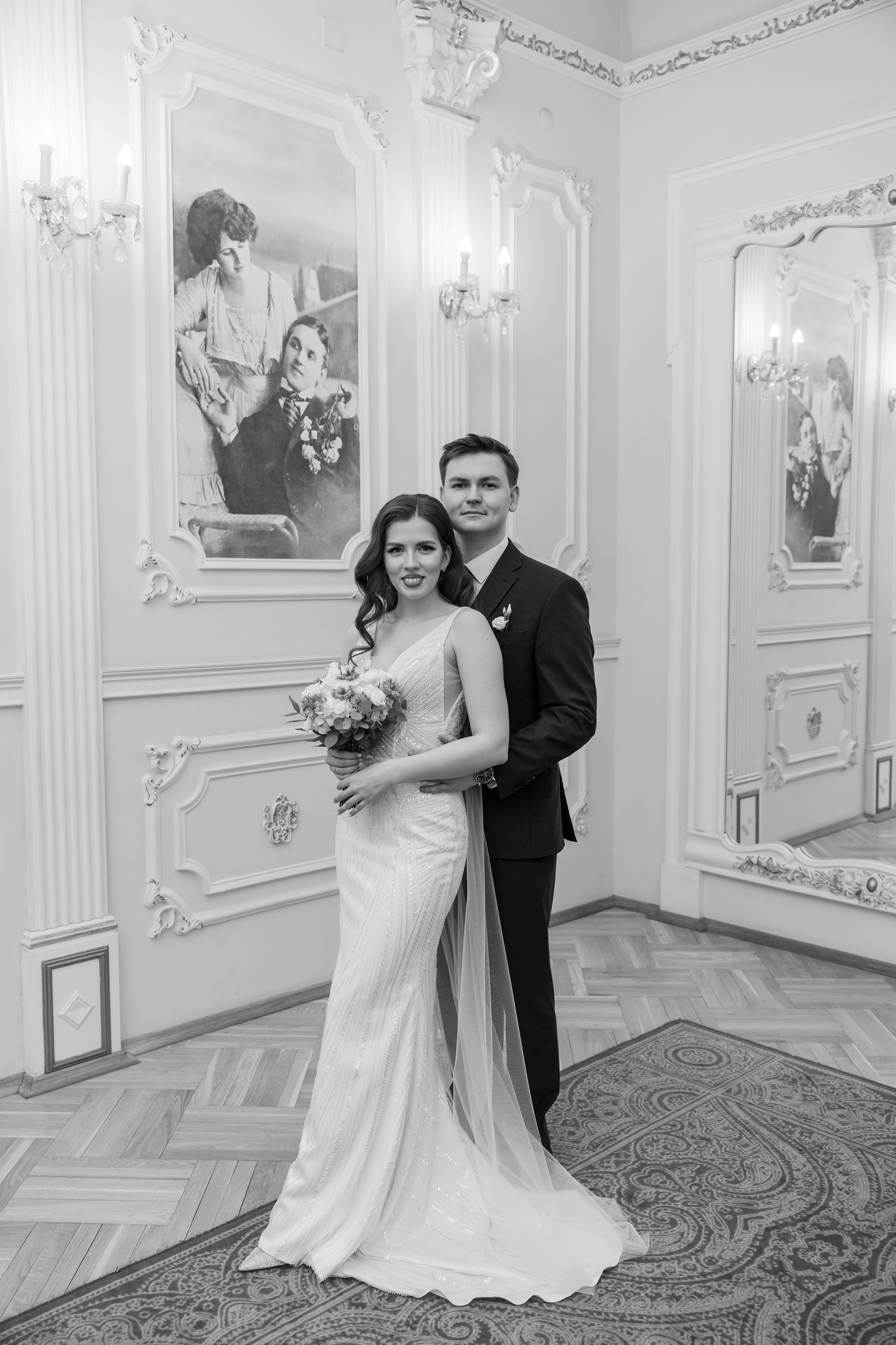 Даша и Дима, Грибоедовский ЗАГС. Свадебный и репортажный фотограф (Москва, Королев и другие)