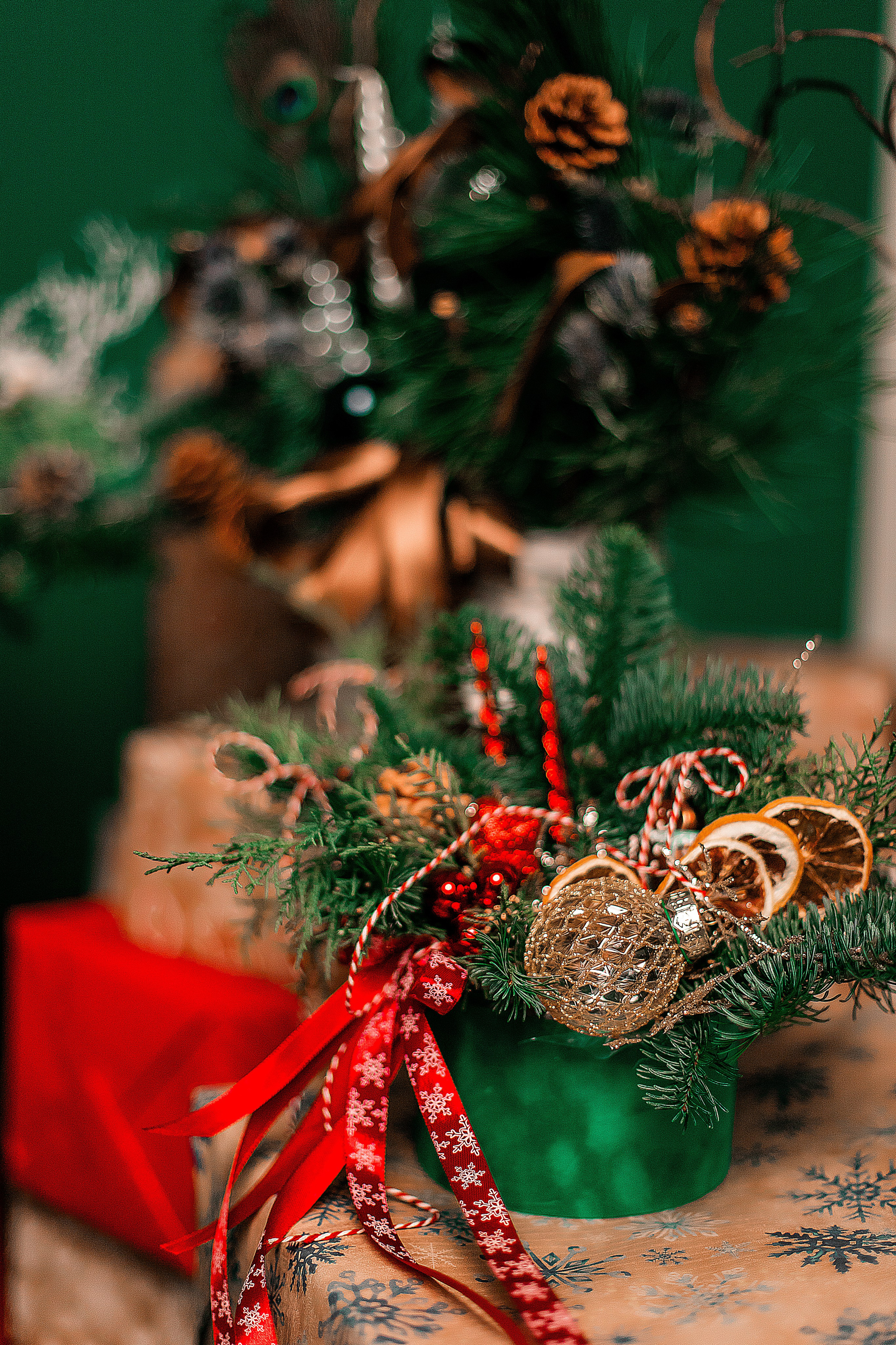 Новогодняя съемка для цветочного бутика. Семейный и индивидуальный фотограф в Ростове-на-Дону