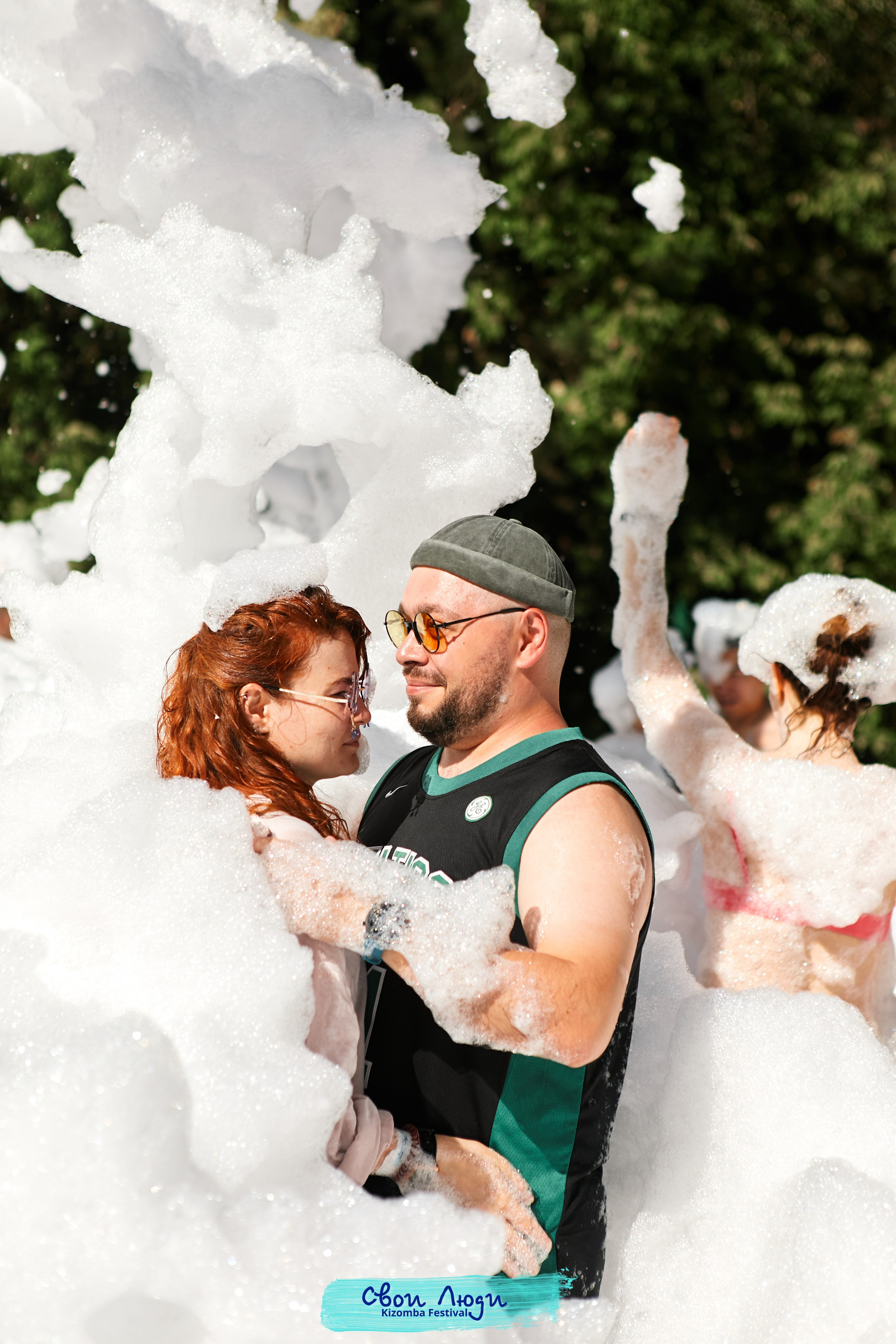 Foam party. Свадебный фотограф