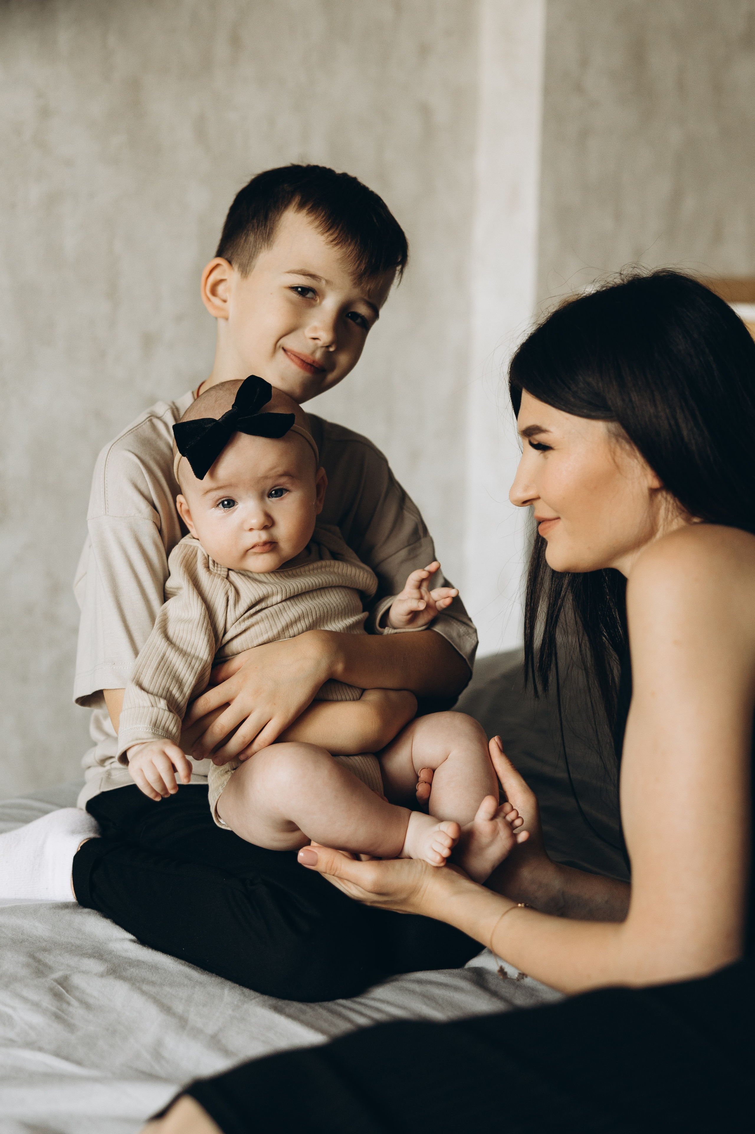 Марина, Илья и Аня. Семейный фотограф в Москве Виктория Ястребинская