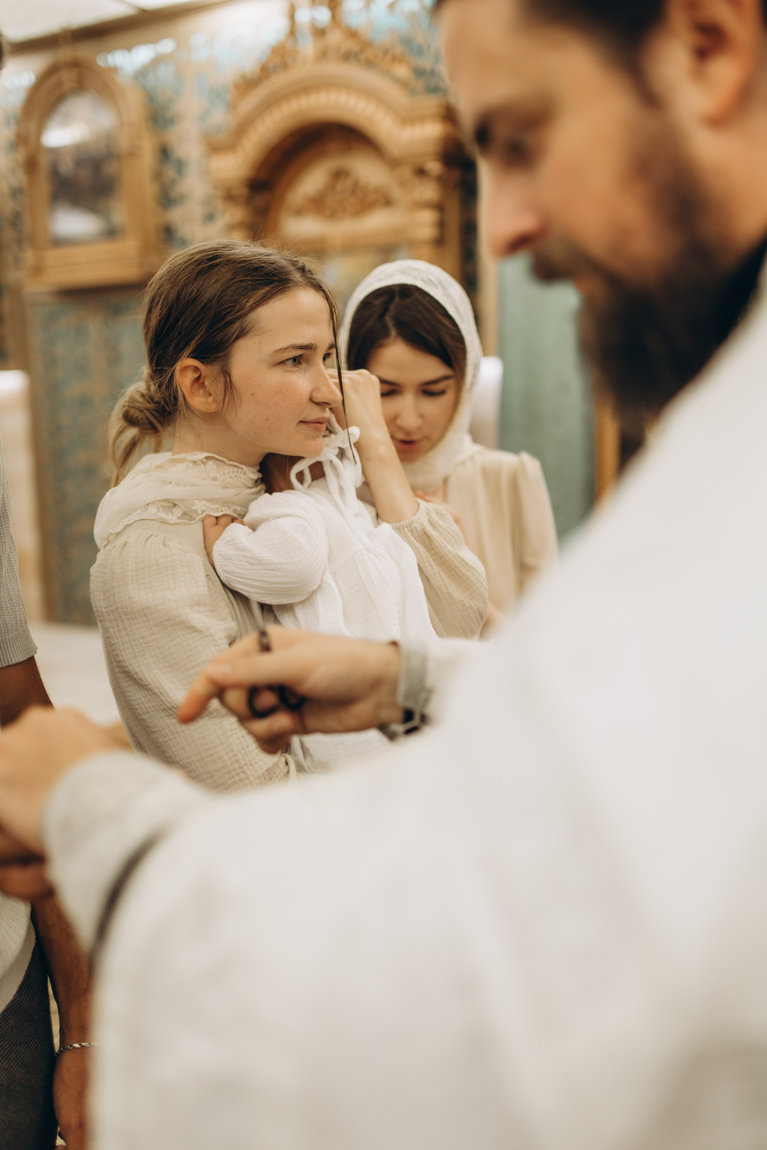 Крещение Марии и Валерии. Семейный фотограф в Краснодаре Виктория Кокоулина