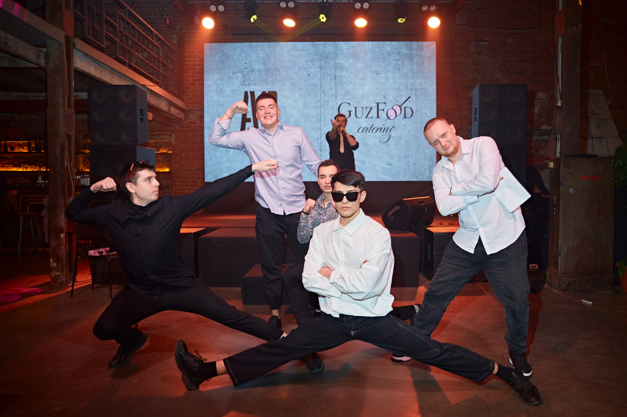 Корпоратив AG Loft & Guz Food catering. Фотограф Андрей Егоров