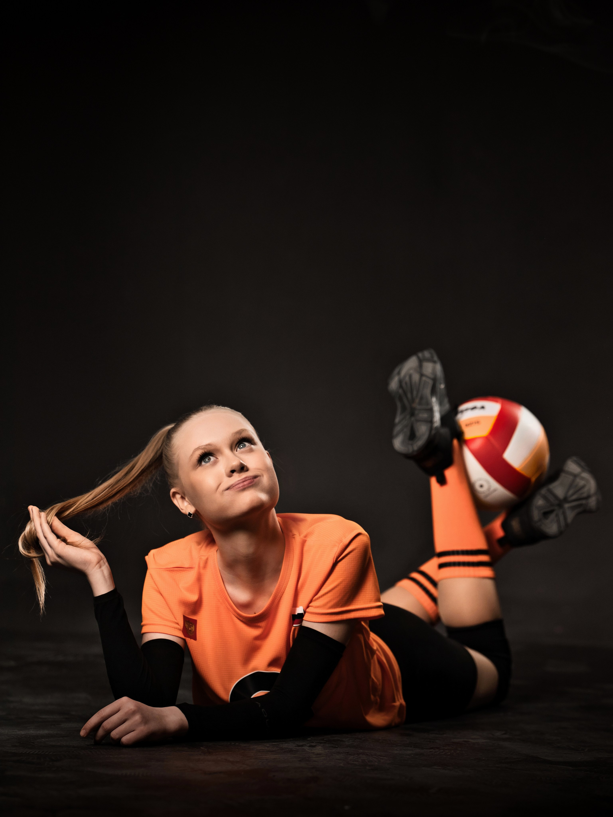 В волейбол играют настоящие красотки!. Фотограф Денис Кривопусков