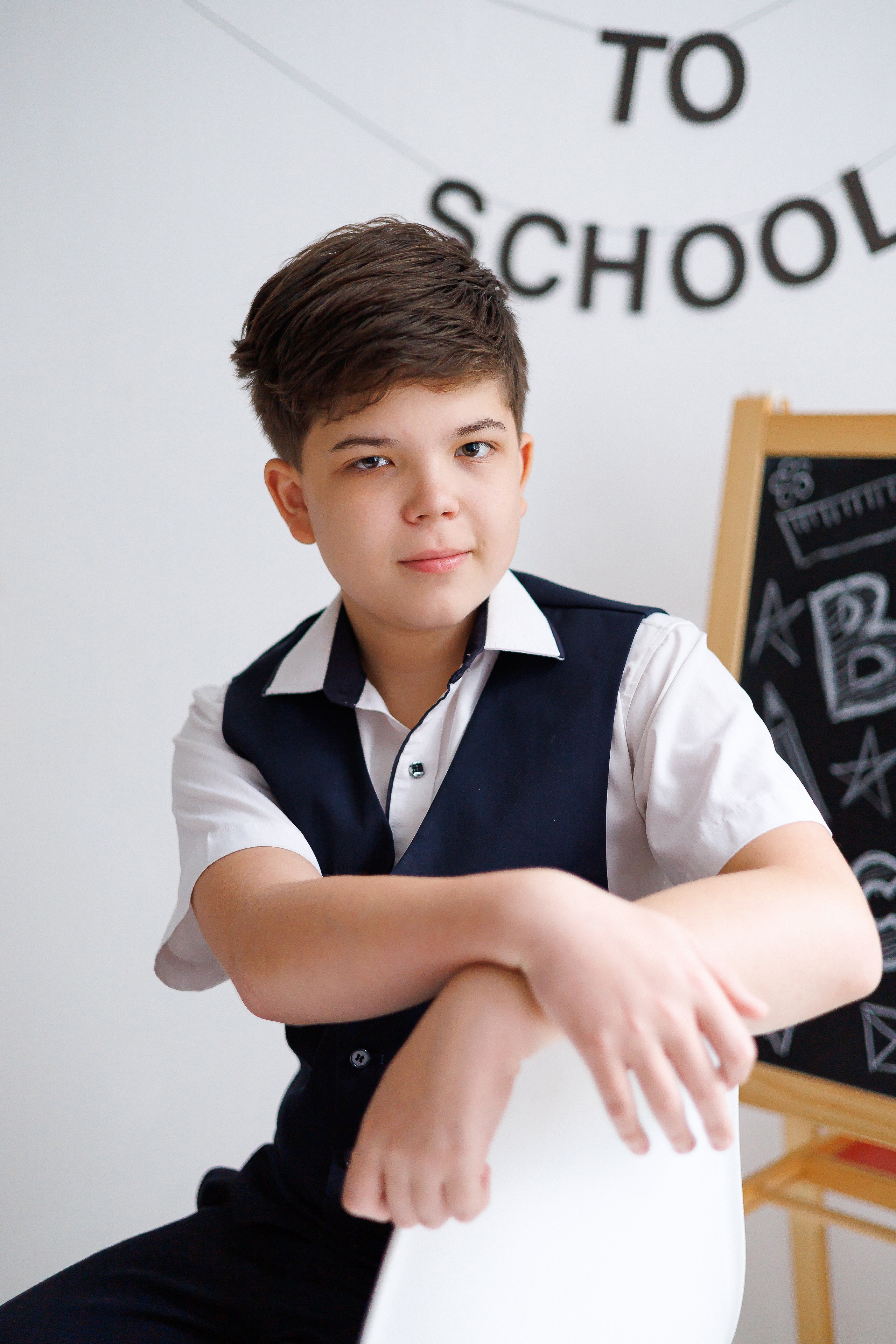 Школьный фотопроект «Back to school». Фотограф новорождённых в Йошкар-Оле Ильмира Сидоркина