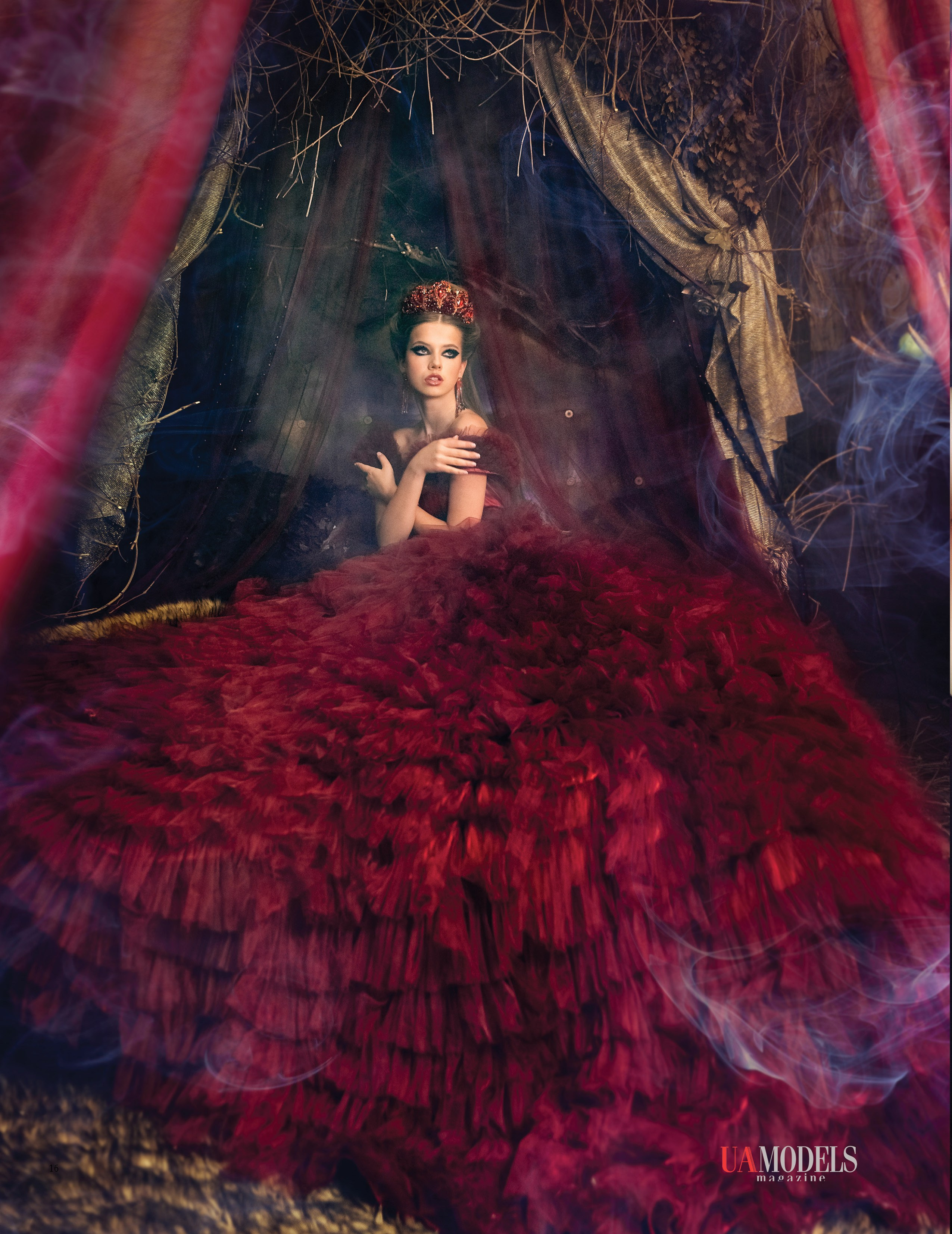 Осенняя фотосессия в студии в стиле праздника -канун Дня всех святых-Halloween. Фотограф в Москве Lidiya_Li_Photo