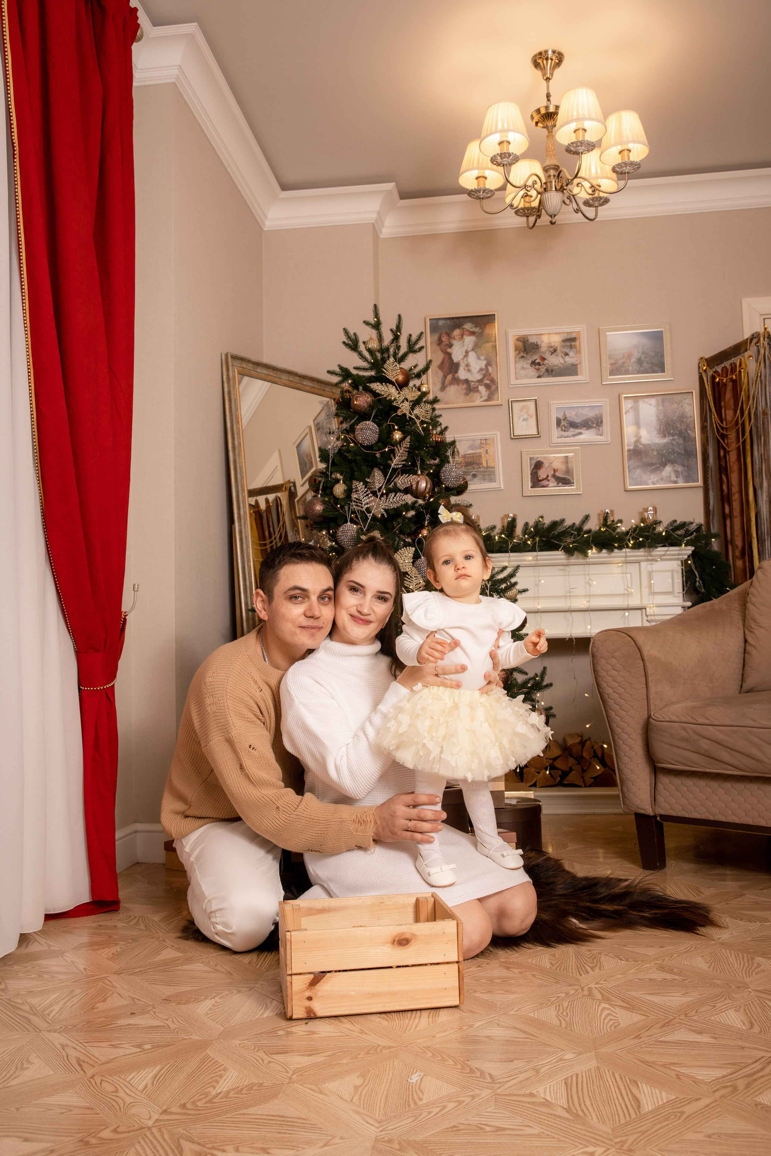 Первые новогодние для Катюши. Фотограф в Железнодорожном и Балашихе