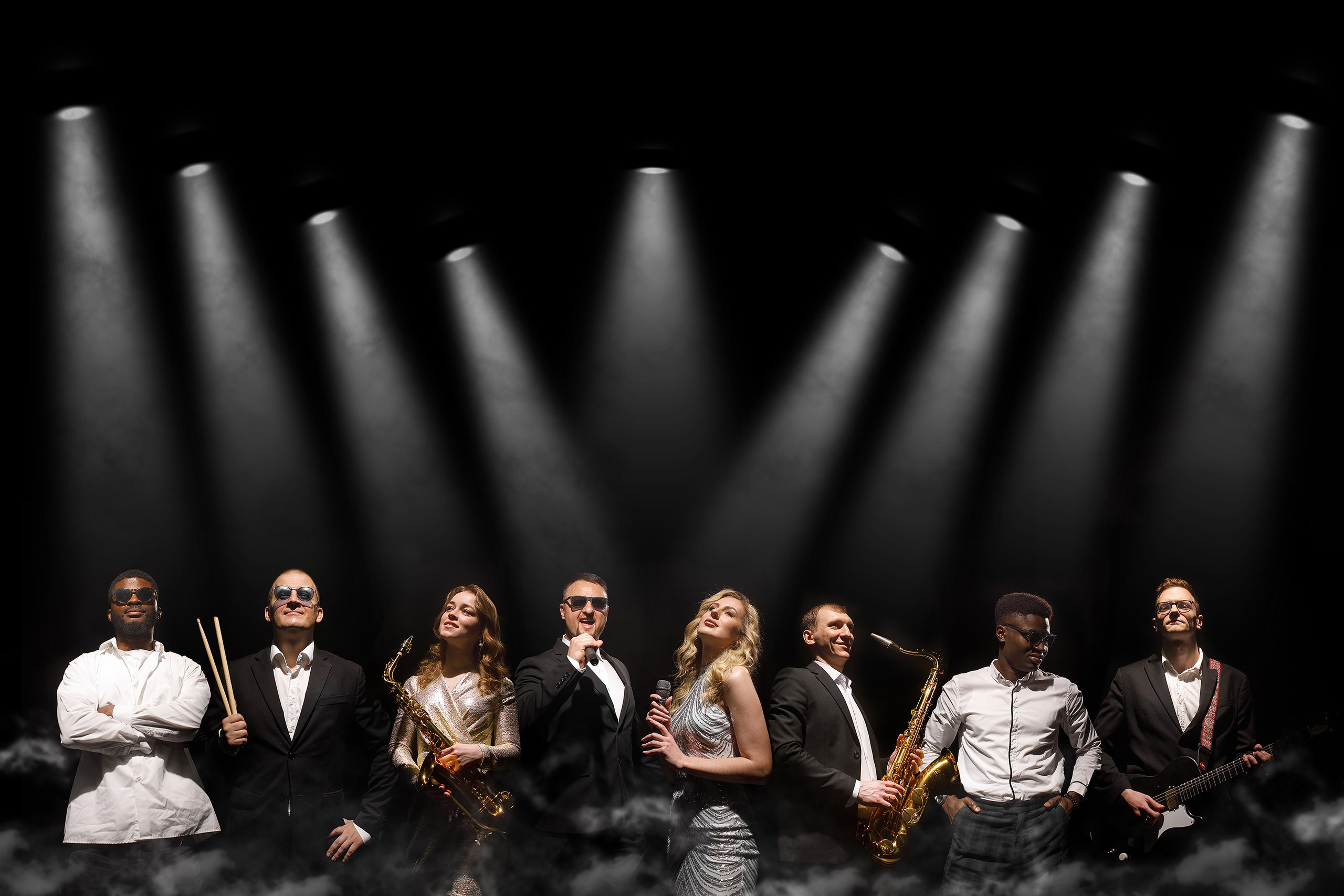 Фотосессия музыкальной группы. Профессиональный фотограф в Новосибирске