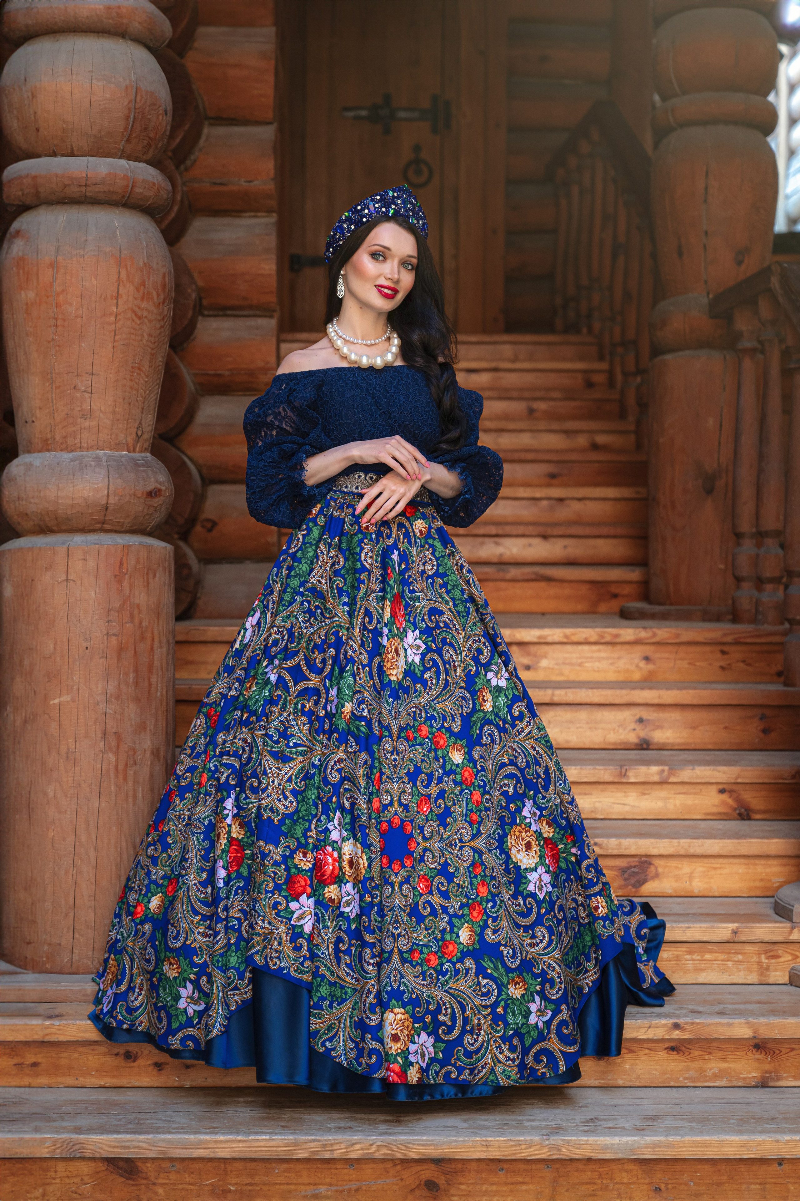 Стилизованная фотосессия для ценителей русского народного стиля. Трубинова Екатерина | Семейный фотограф | Москва