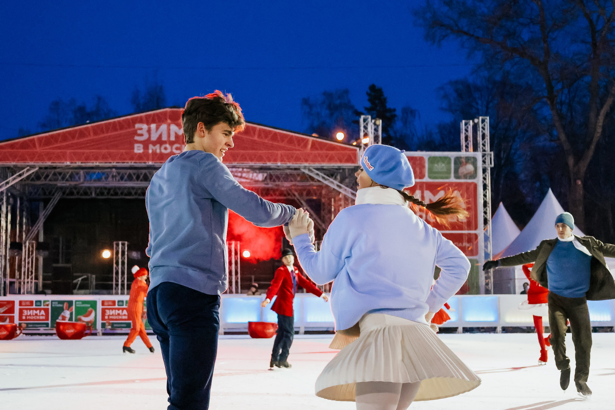 Ледовое шоу Сокольники Московское Чаепитие. Фотограф и видеограф Анна Домашенко