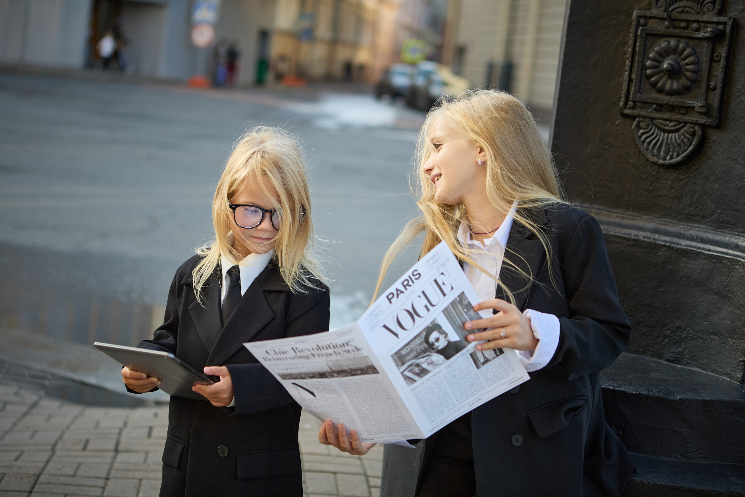 Children's business walk