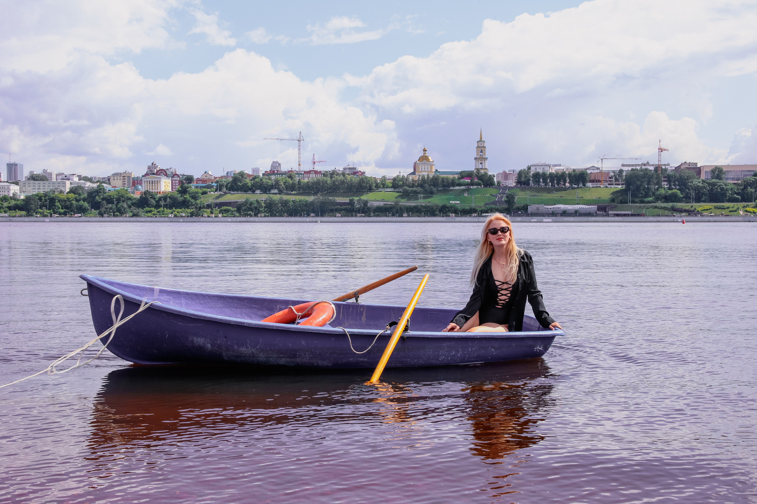 Вероника на пляже. Фотограф Пермь. Фотосессия в фотостудии Перми и на свежем воздухе