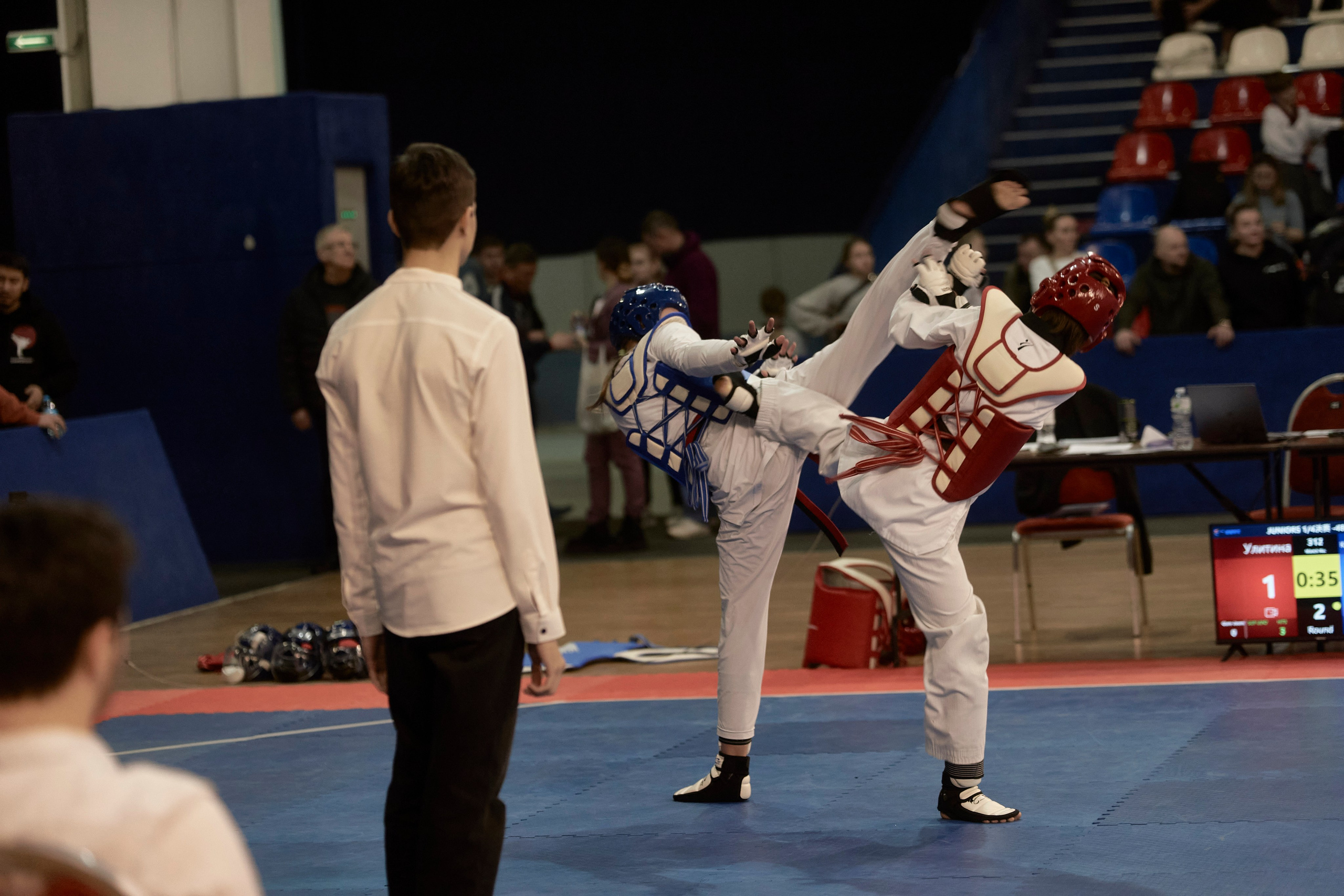 Taekwondo kids. Фотограф Наталья Леонова