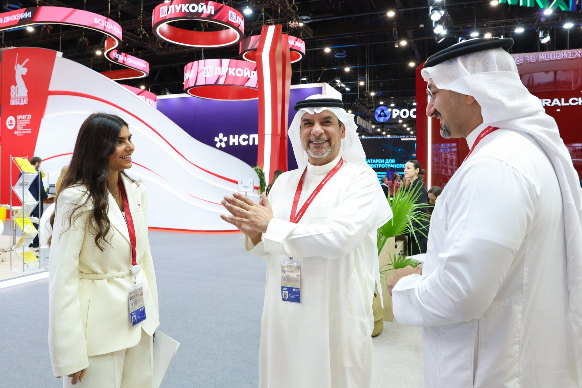 Стенд Королевства Бахрейн на ПМЭФ 2025. Фотограф Дарья Попова
