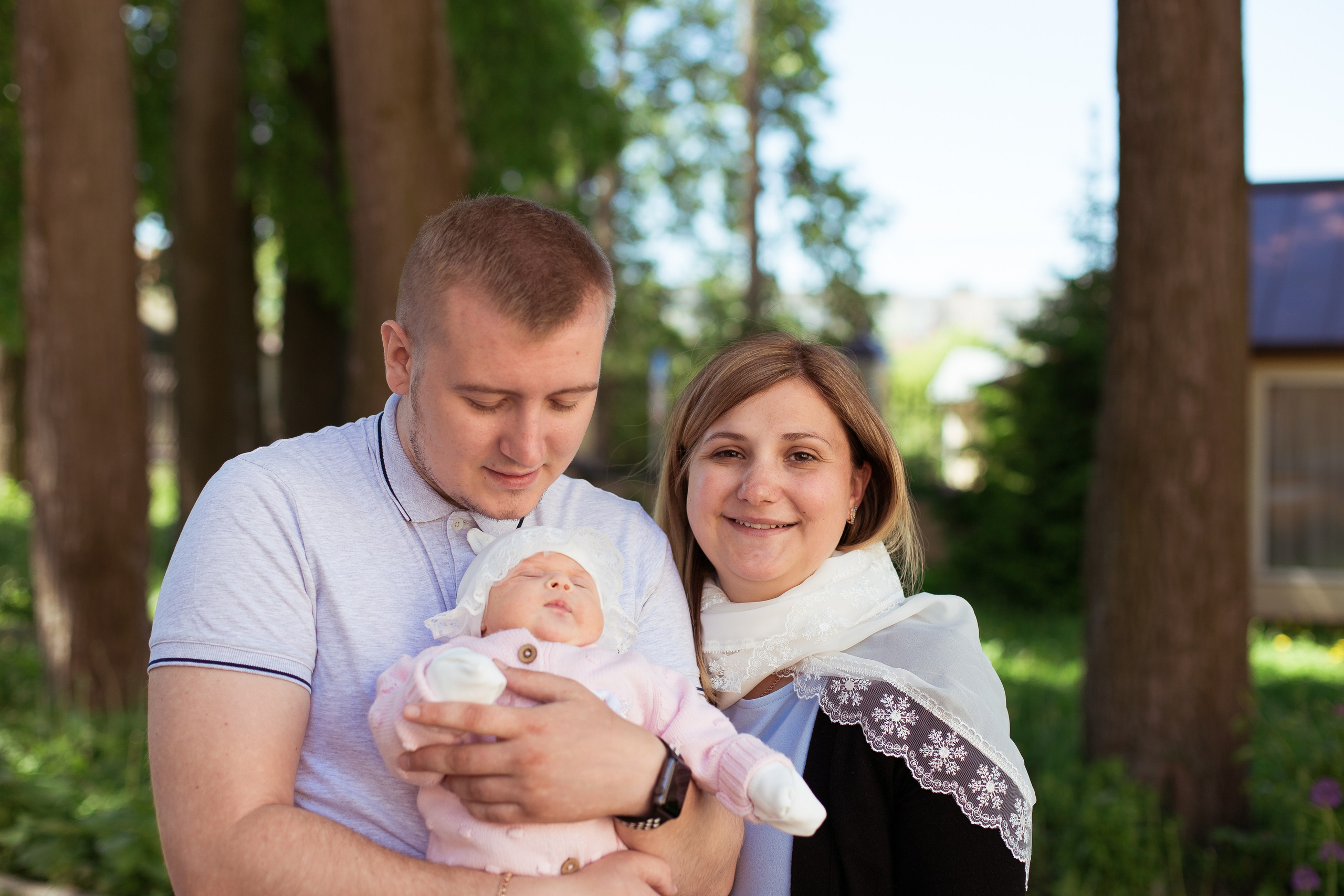 Крещение Ульяны. Успенская церковь. Фотограф новорожденных и детский в Сергиевом Посаде Кругликова Юлия