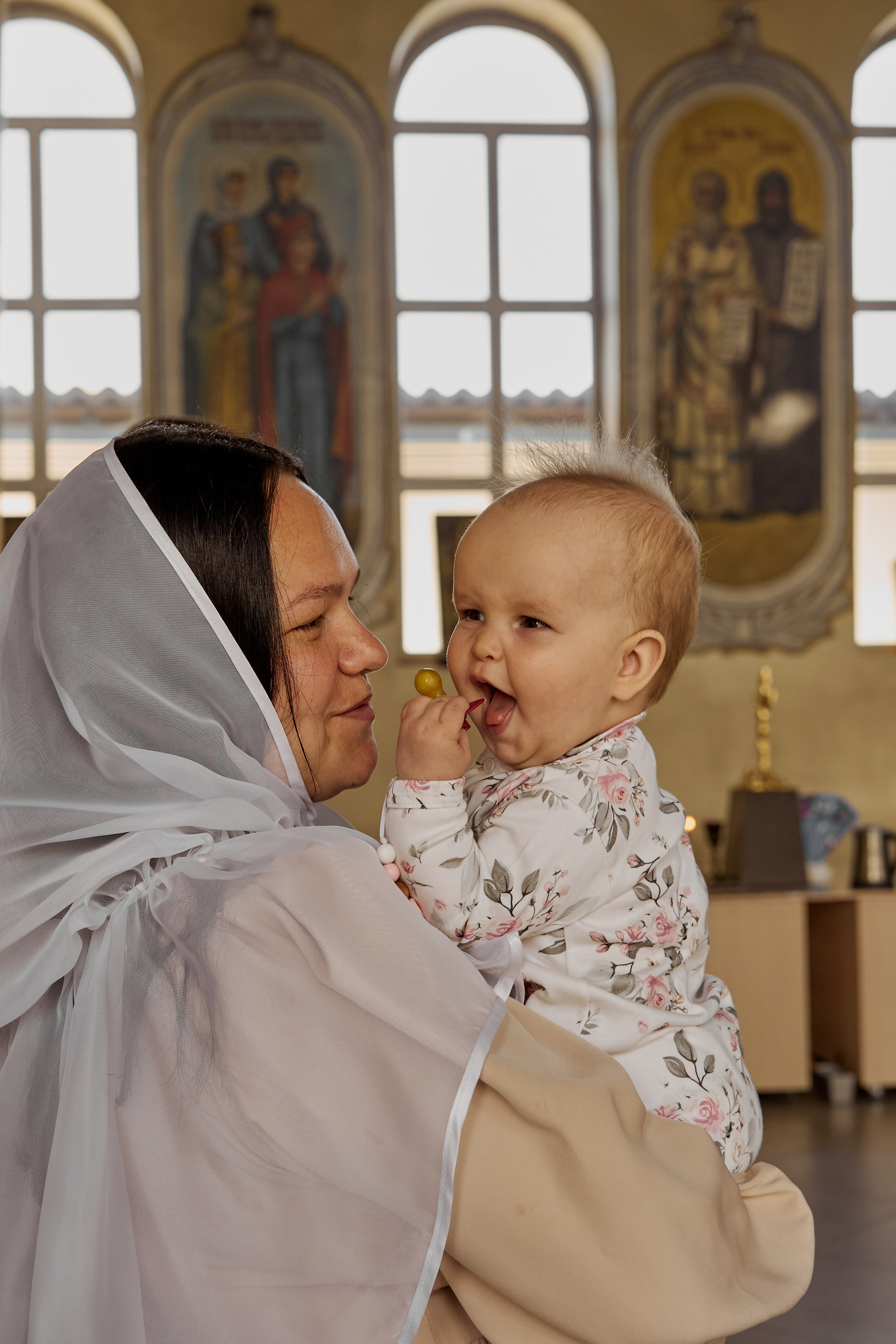 Таинство крещения Пелагеи. MariTaran