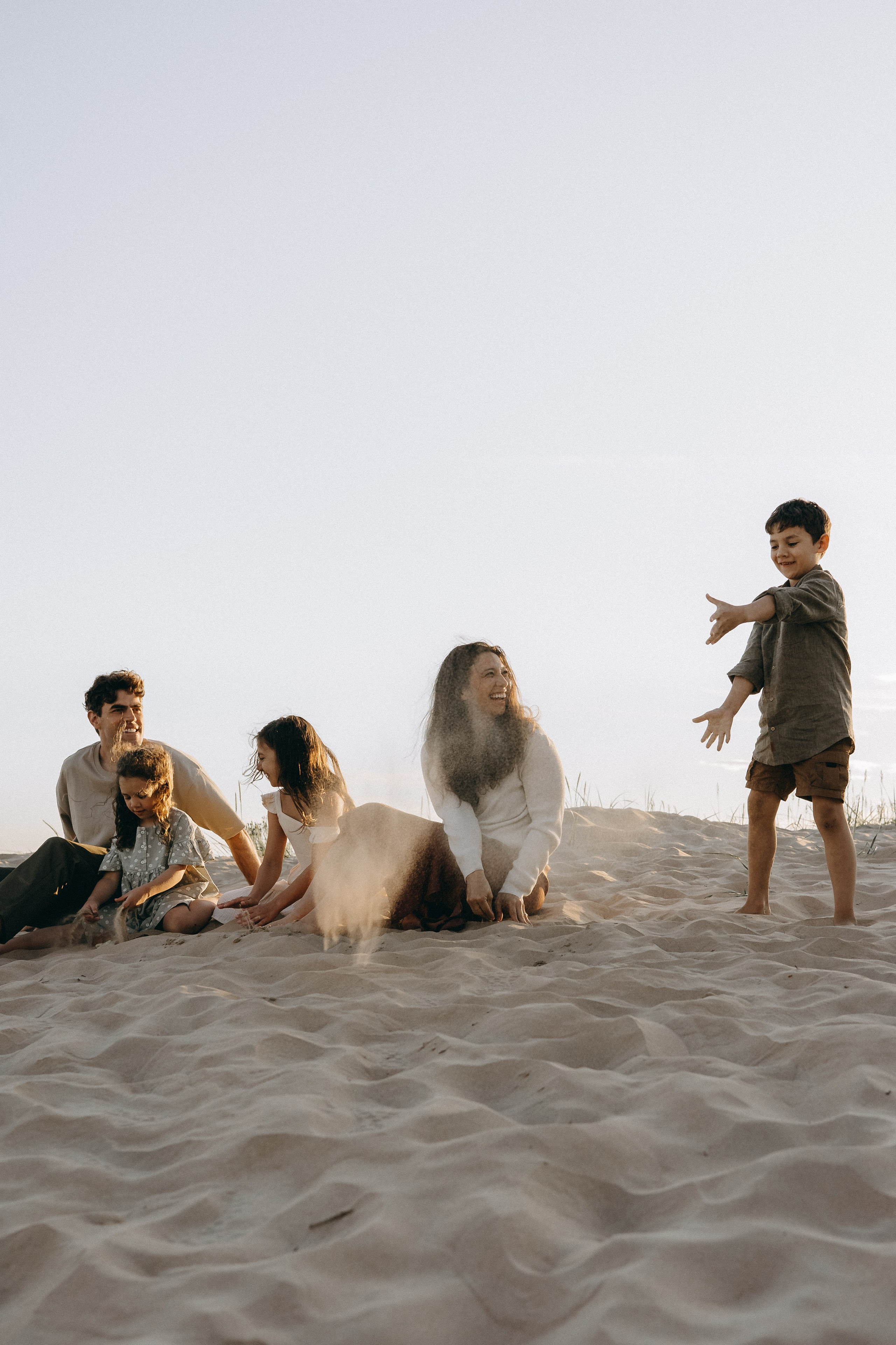 Семейная фотосессия на природе. Семейный фотограф в Москве Галина Гончар