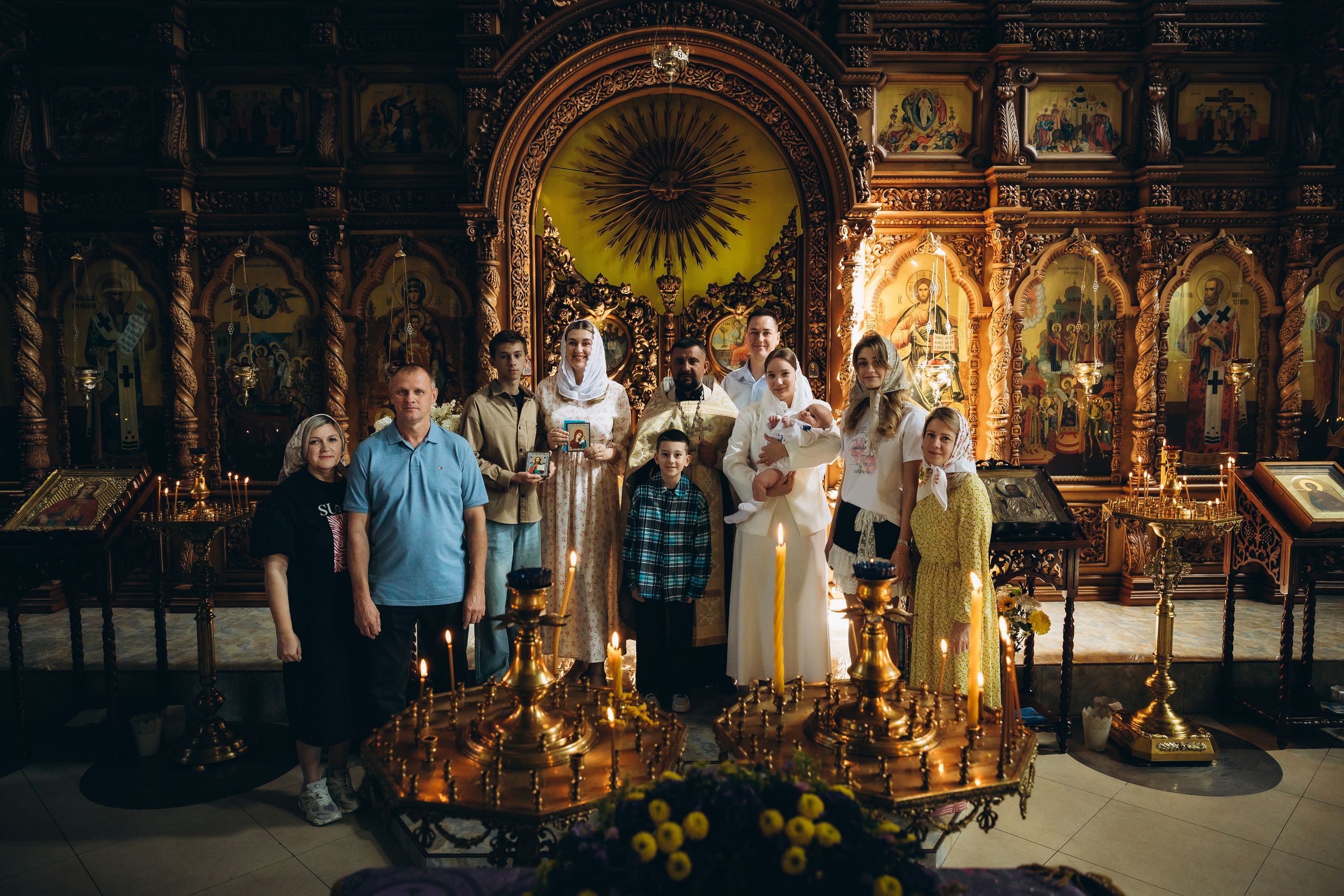 Таинство Крещения Ильи. Фотограф в Краснодаре Алла Потоцкая