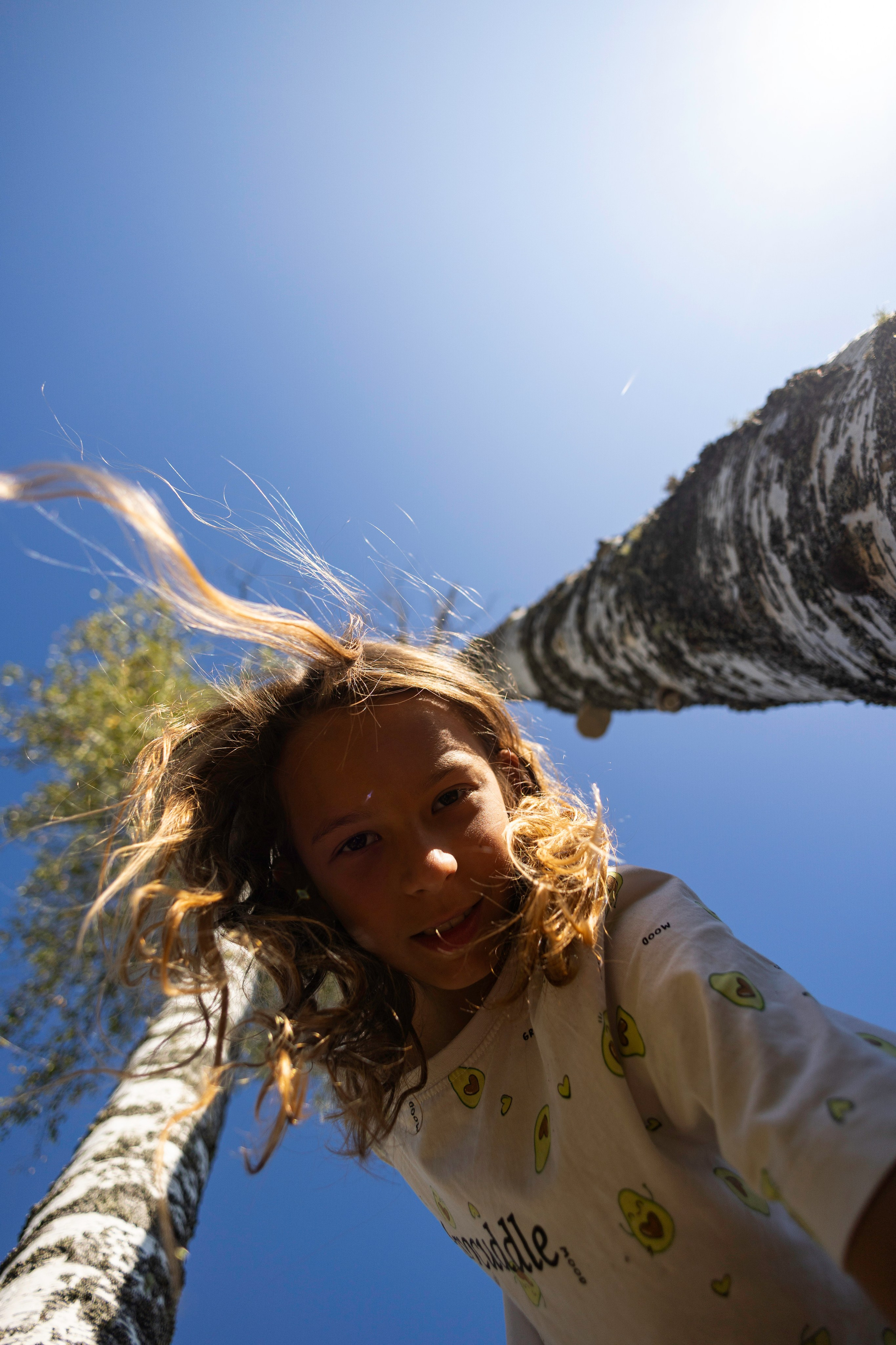 Катя в походе