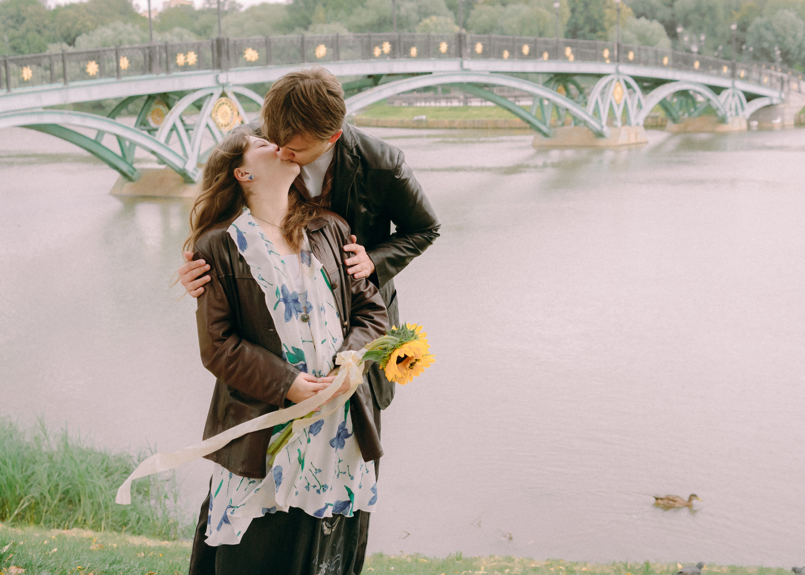 Свадебная лавстори Димы и Милены. Фотограф-анималист Ксения Воробьева, Москва