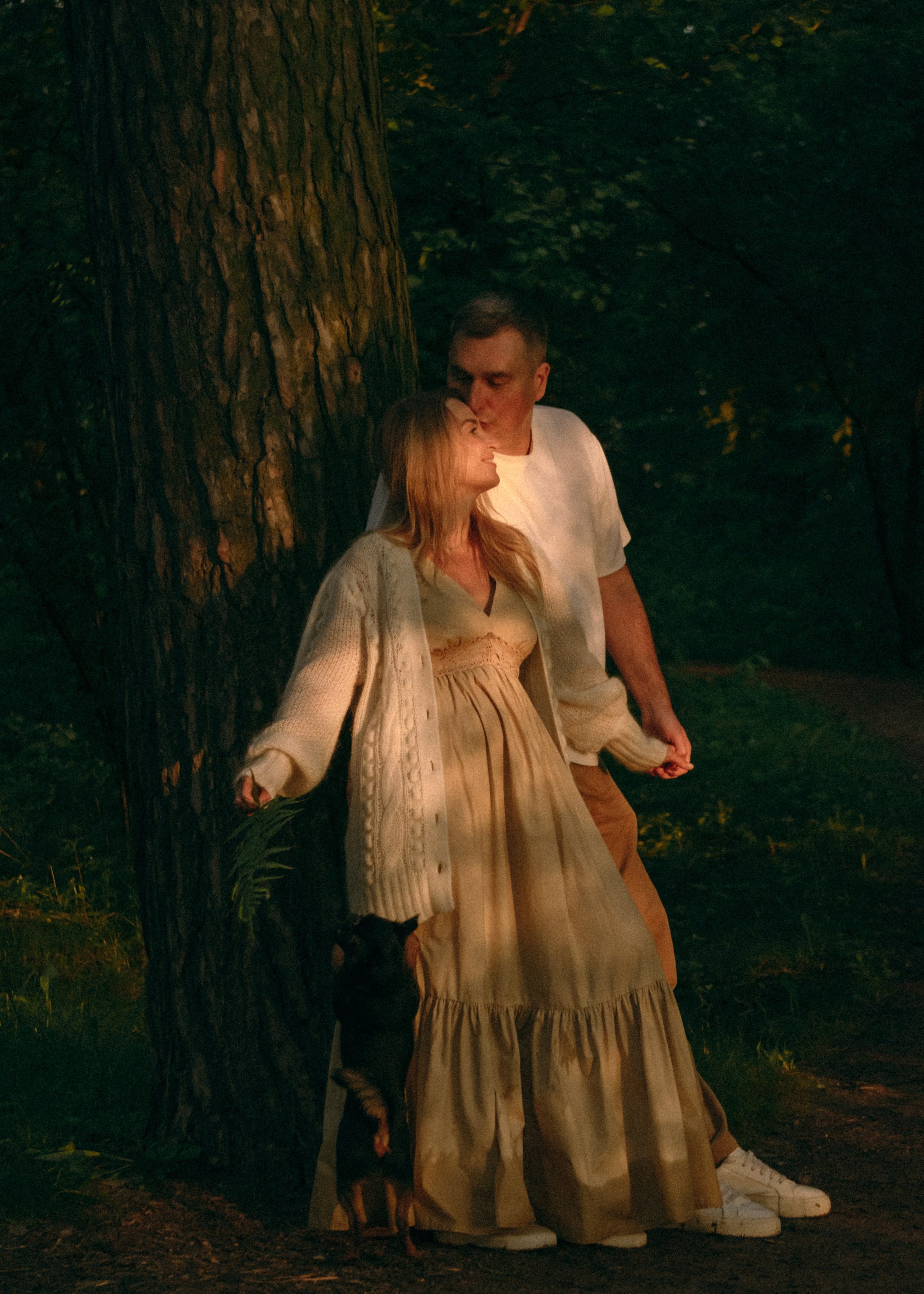 Оксана, Кирилл и Кеша. Фотограф-анималист Ксения Воробьева, Москва